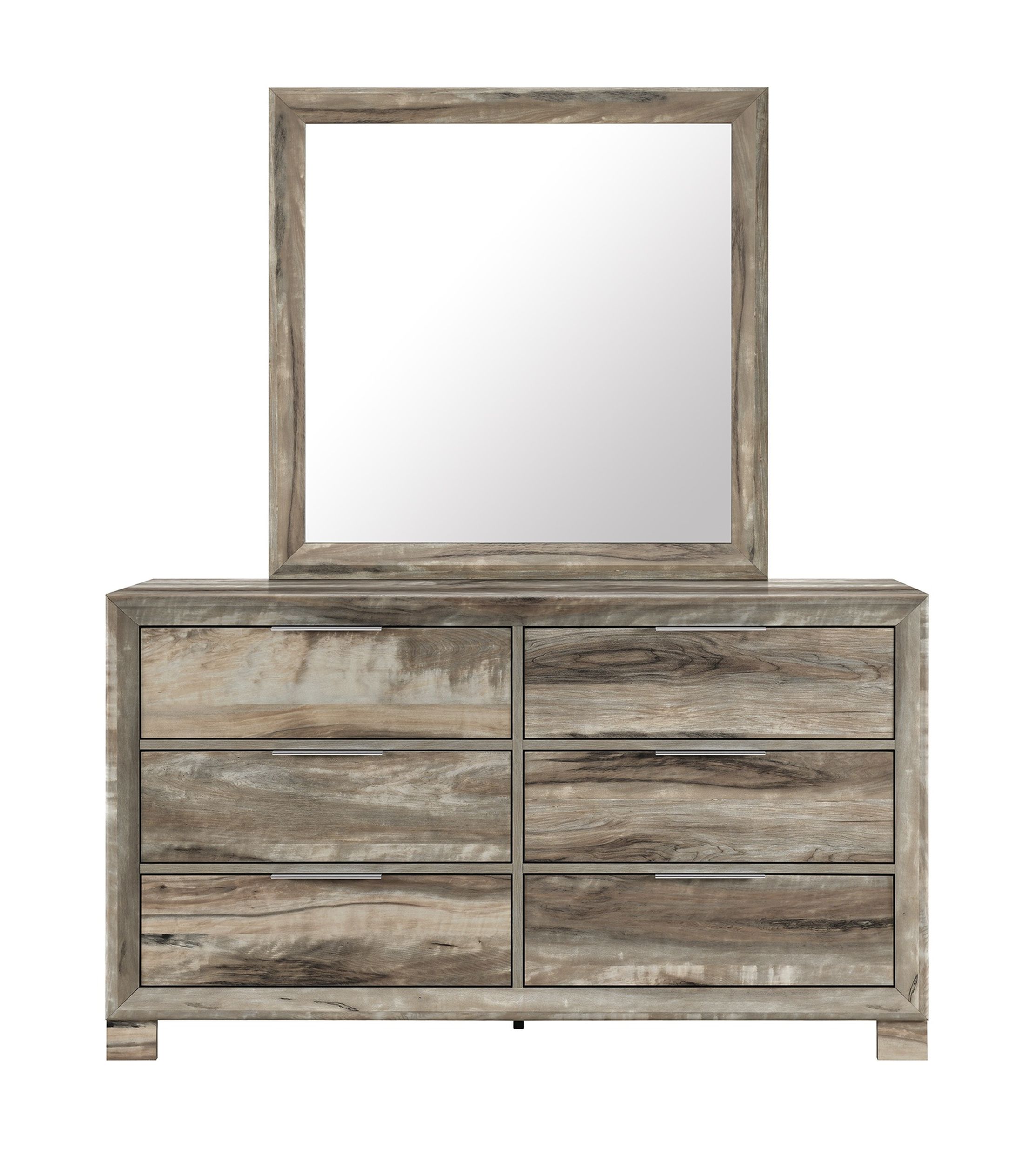 Callie Panel Storage Bedroom Set with LED