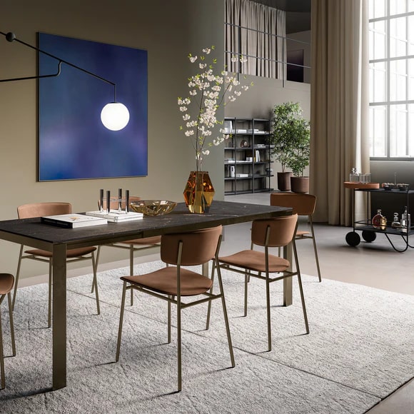 Connect Medium Corn Starch/Polyester Patterned Rug