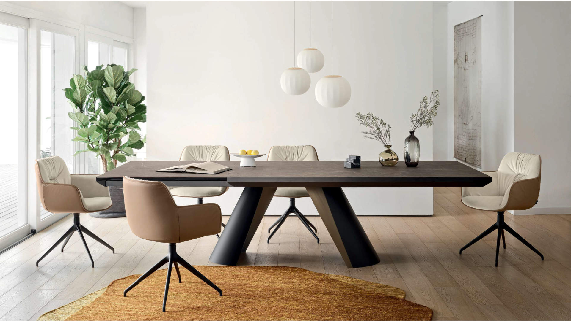 Roche Medium Chenille/Cotton/Polyester Organic Shaped Rug