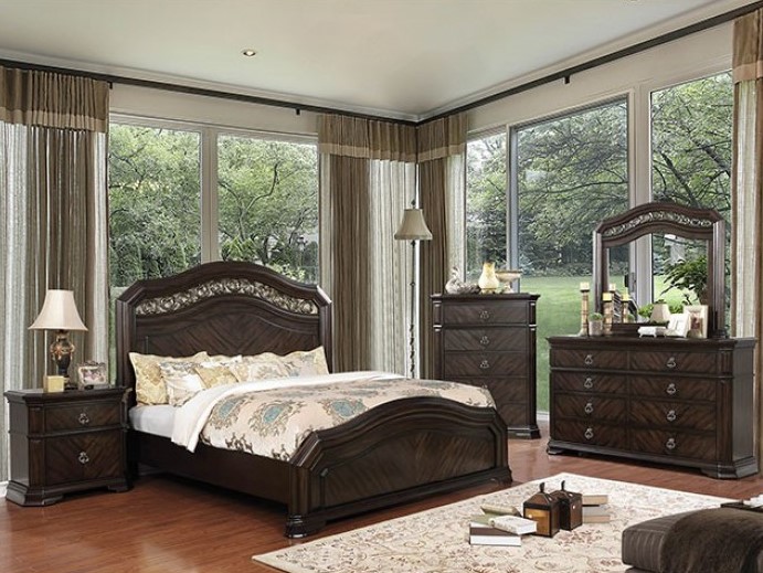 Calliope Wood Double Dresser w/8 Drawers