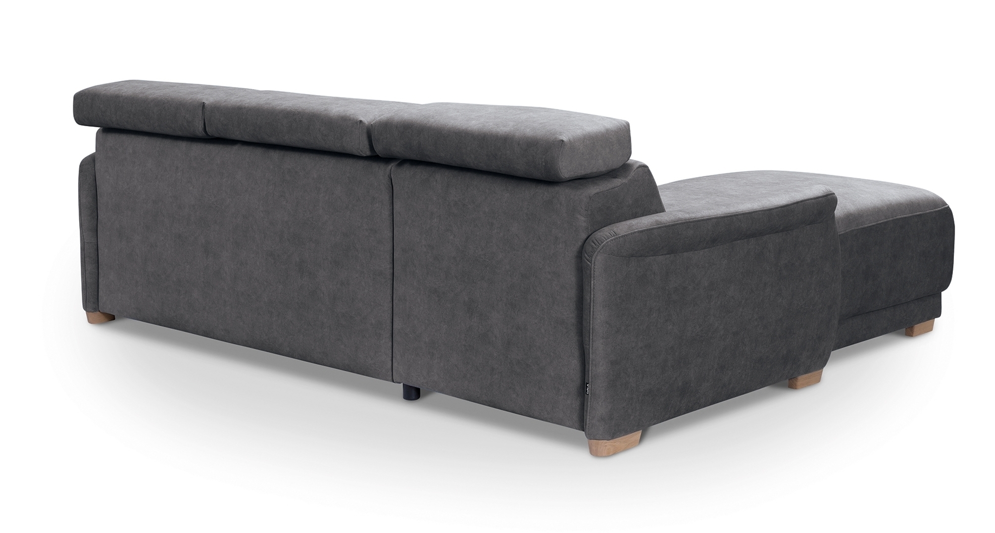 Sofacraft Brussels 2-Pc Dark Grey Sectiona