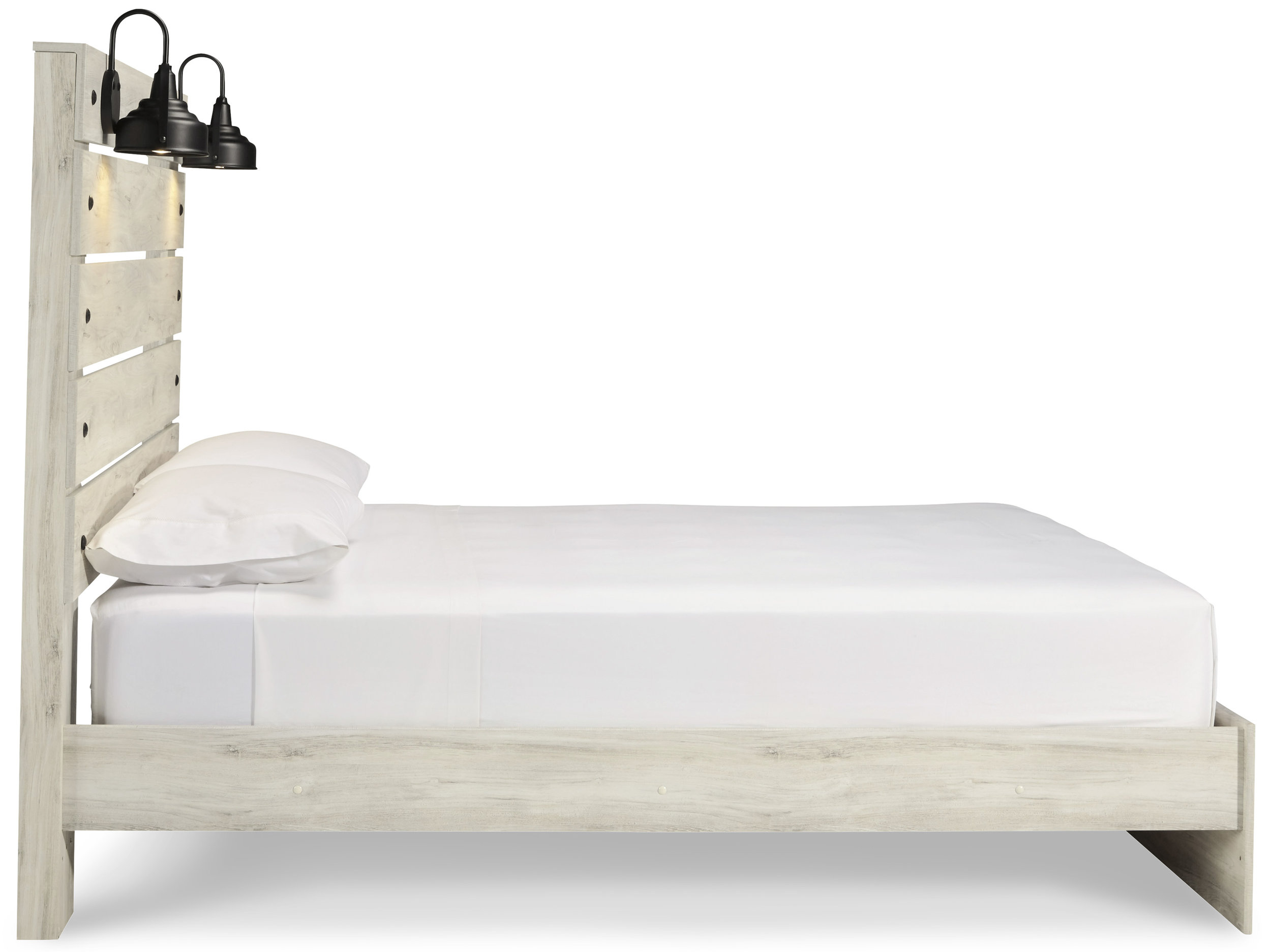 Cambeck MDF/Wood Veneer Panel Bedroom Set