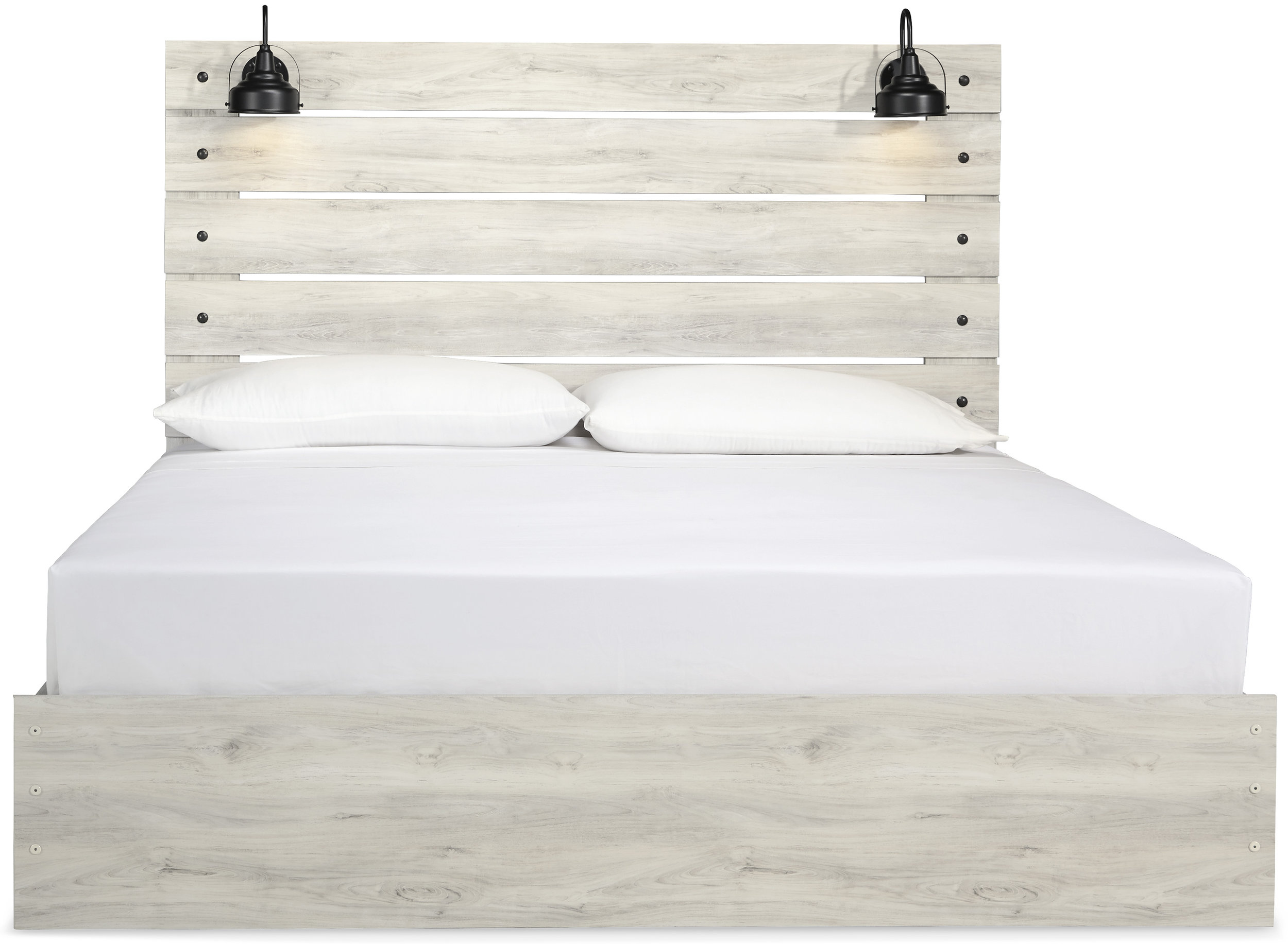 Cambeck MDF/Wood Veneer Panel Bedroom Set
