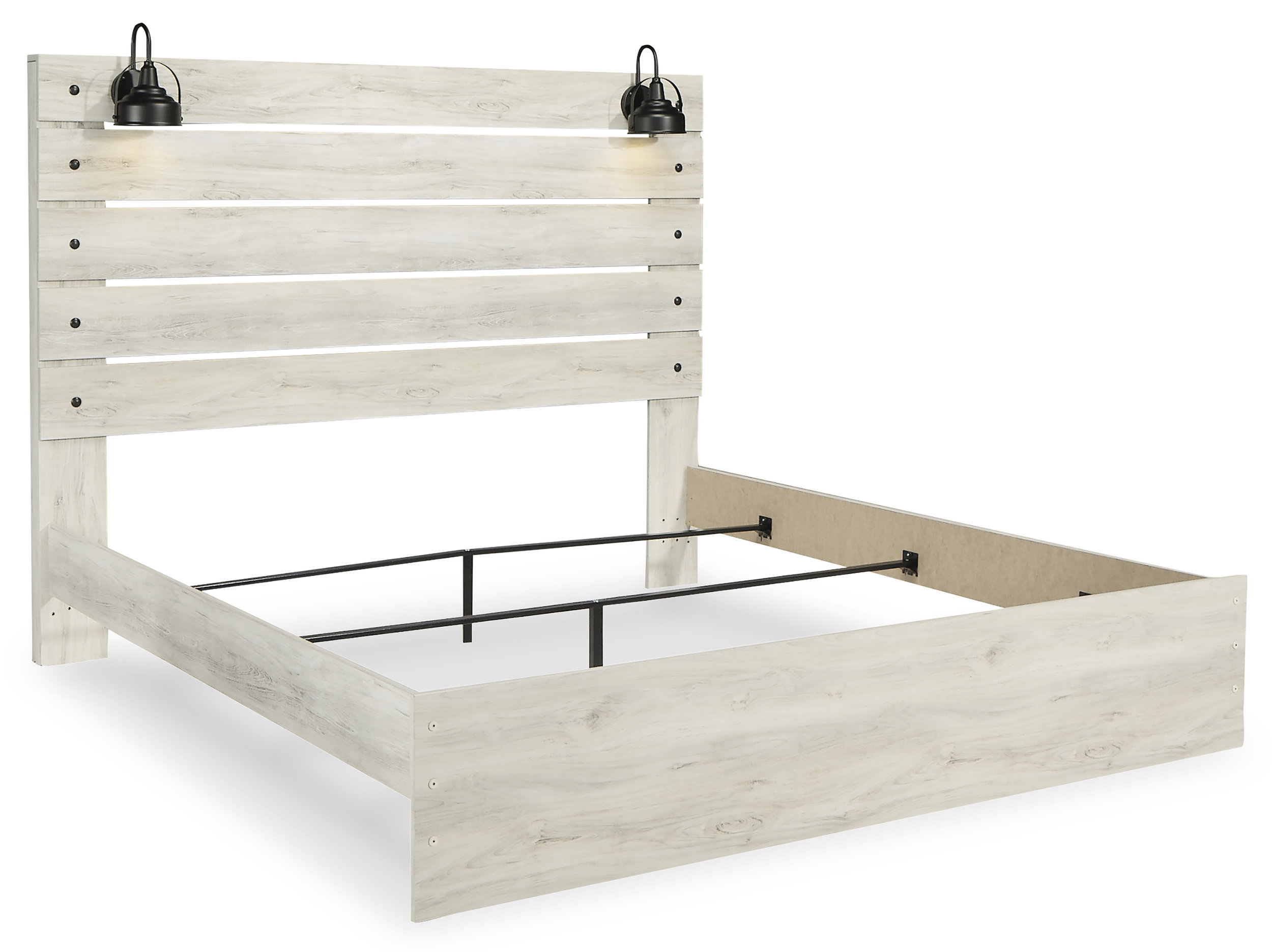 Cambeck MDF/Wood Veneer Panel Bedroom Set