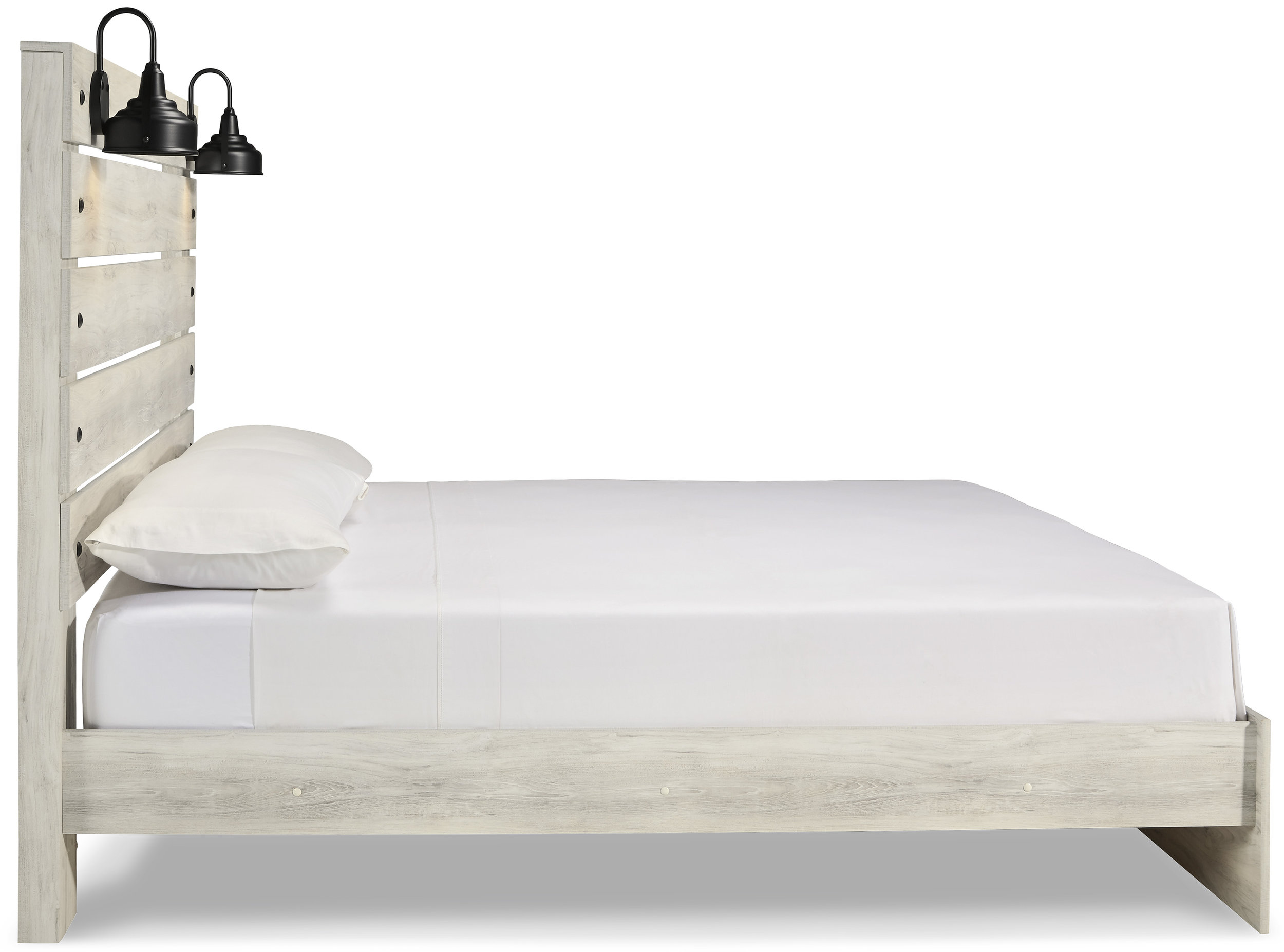 Cambeck MDF/Wood Veneer Panel Bedroom Set