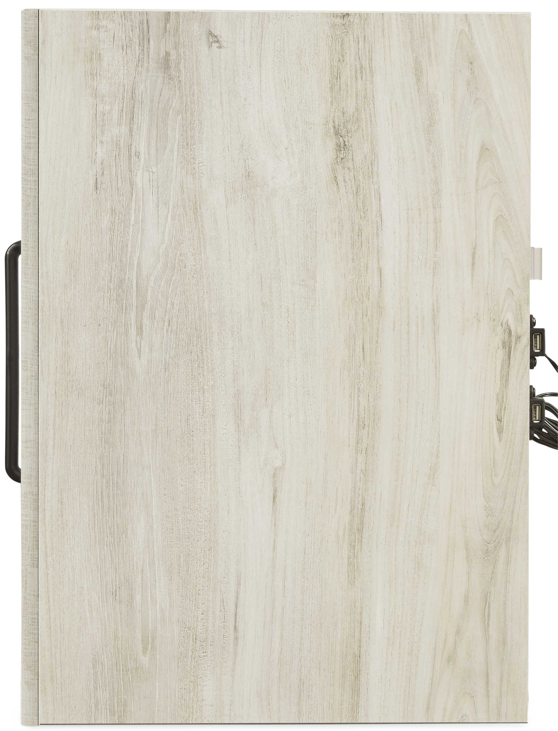 Cambeck MDF/Wood Veneer Panel Bedroom Set w/2 Storage Drawers