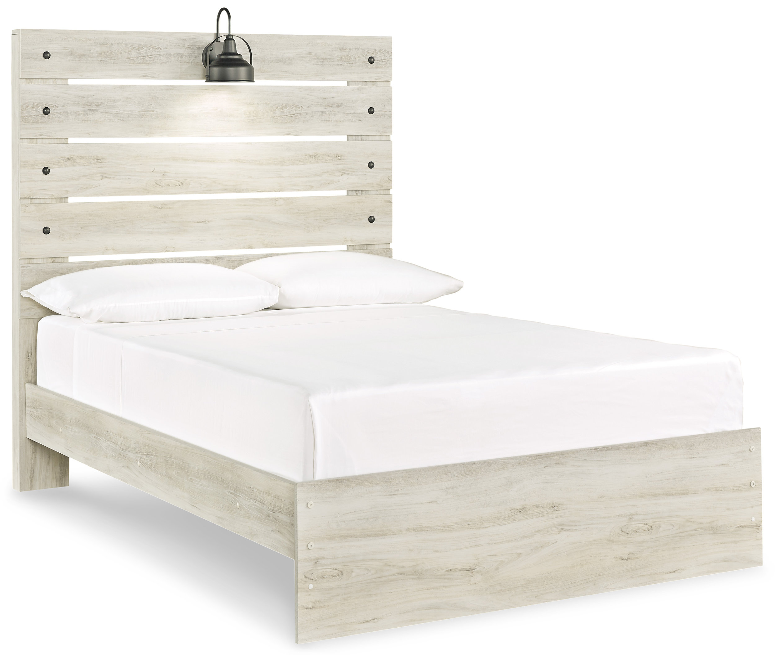 Cambeck MDF/Wood Veneer Panel Bedroom Set