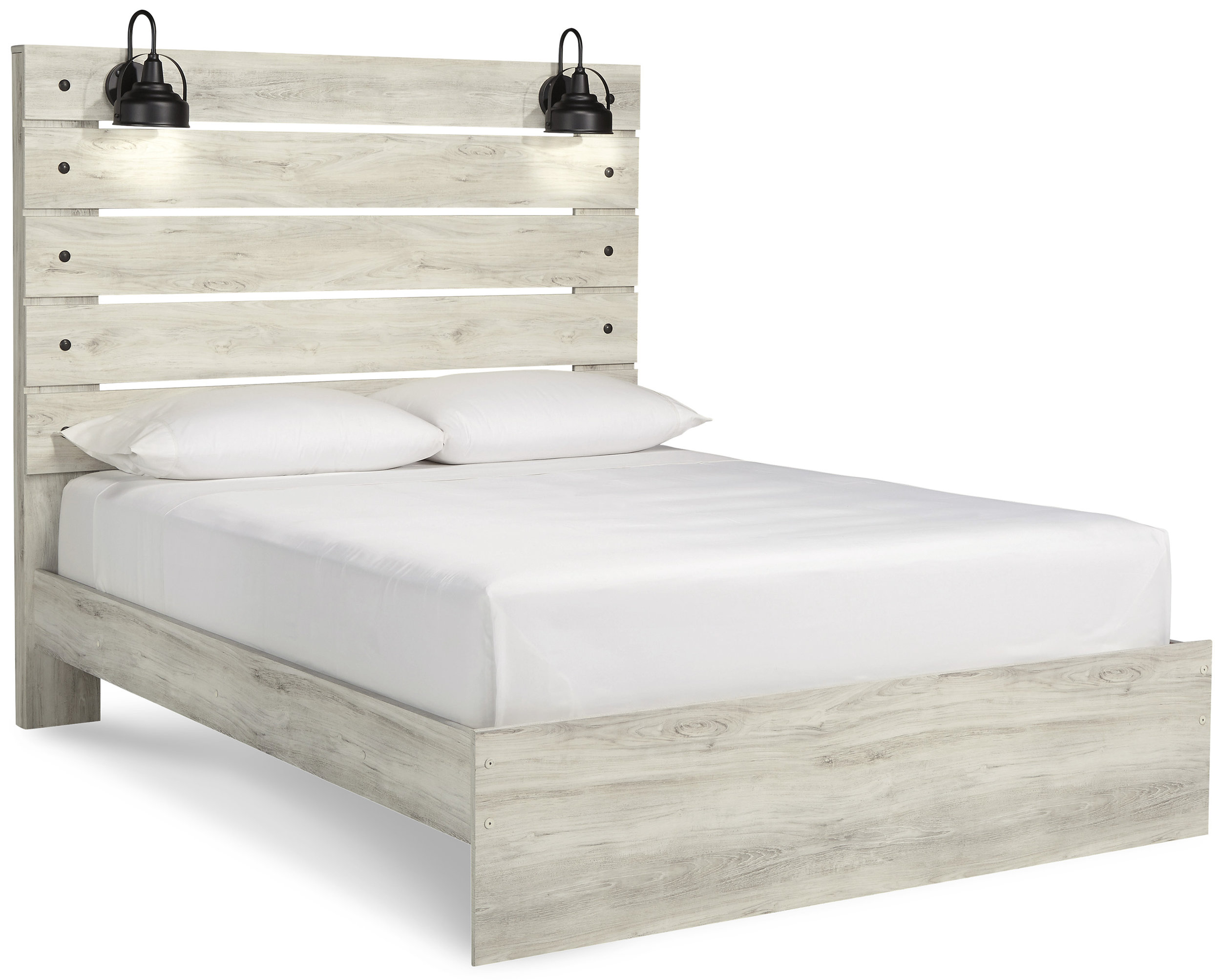 Cambeck MDF/Wood Veneer Panel Bedroom Set