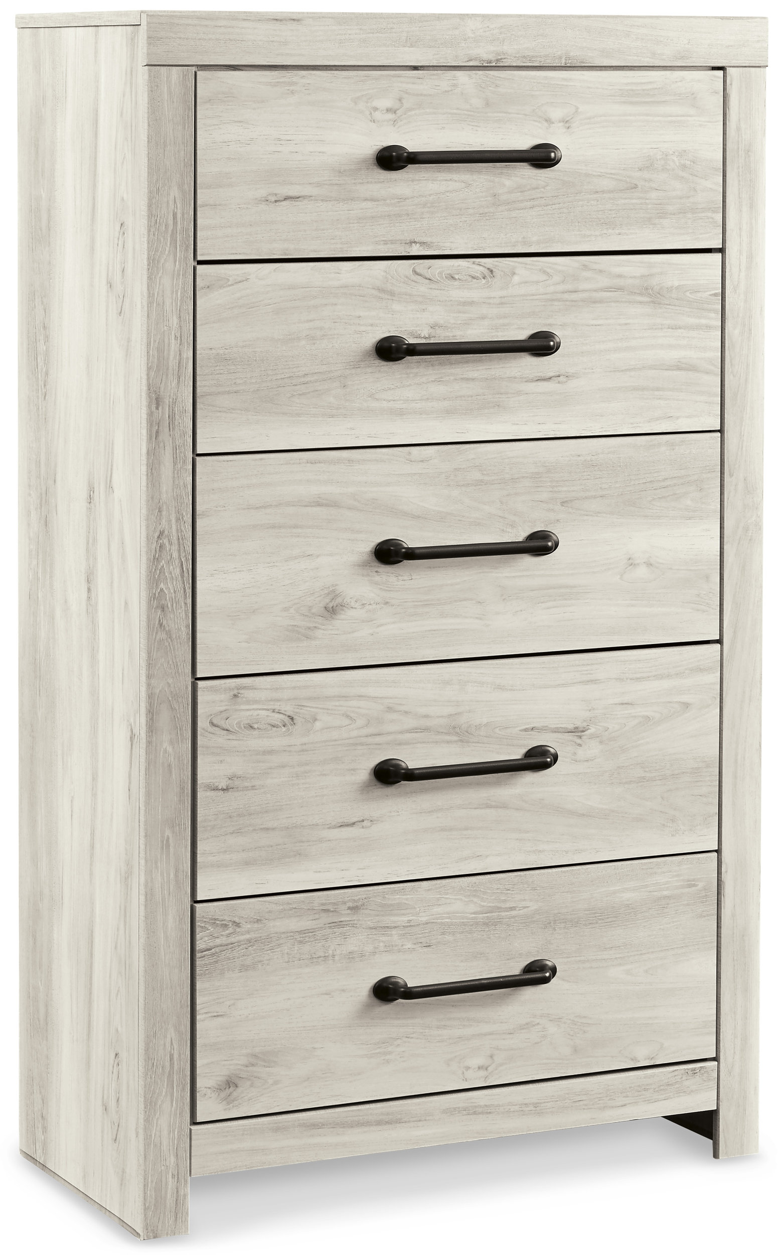 Cambeck MDF/Wood Veneer Panel Bedroom Set w/2 Drawers