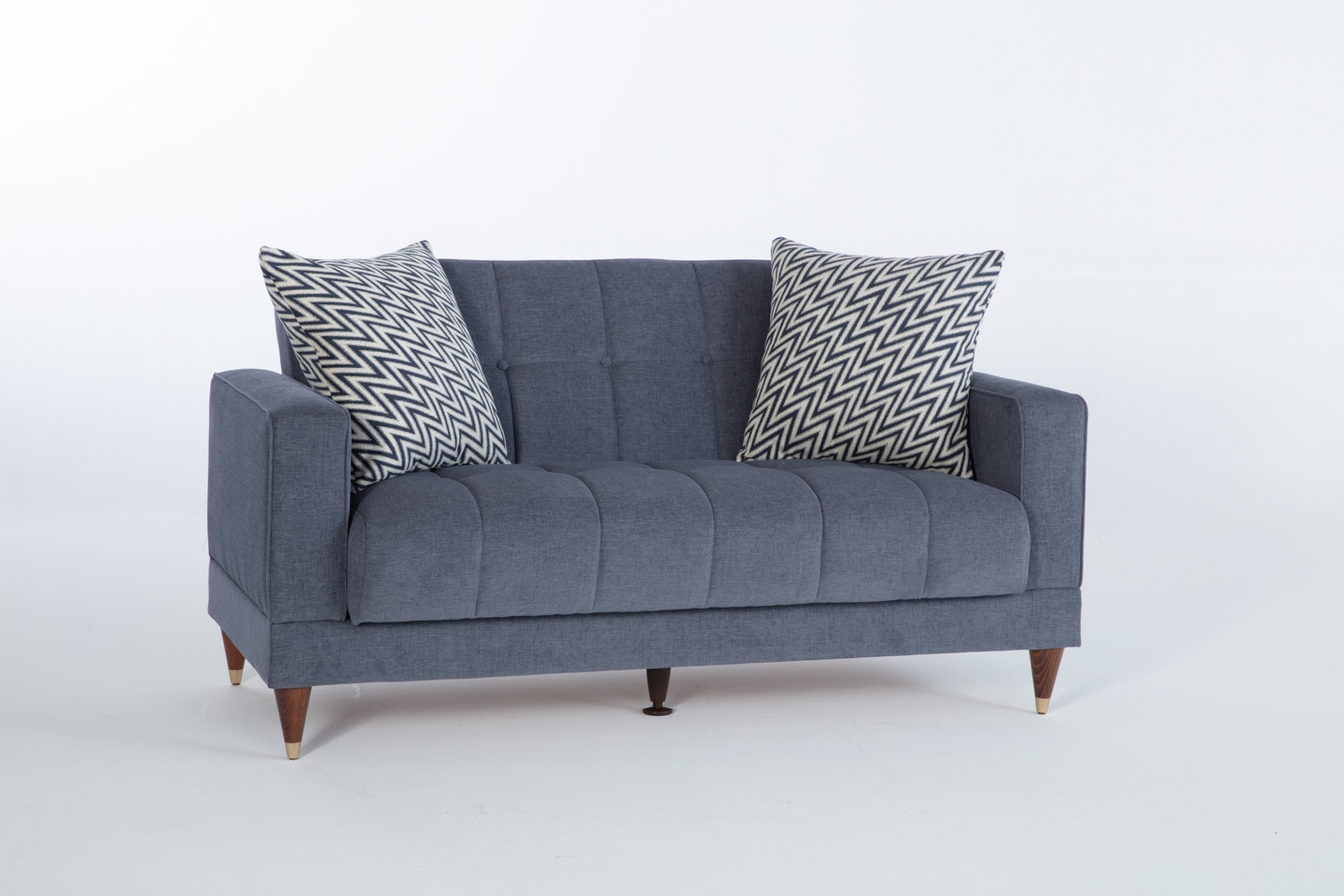 Camilla Fabric Storage Sleeper Loveseat