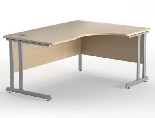 Optima C 70.8" Crescent Office Desk