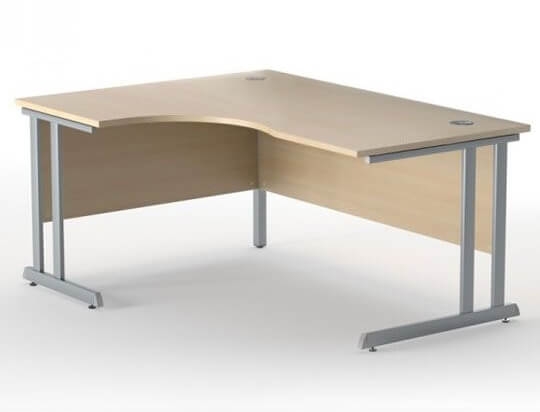 Optima C 62.9" Crescent Office Desk
