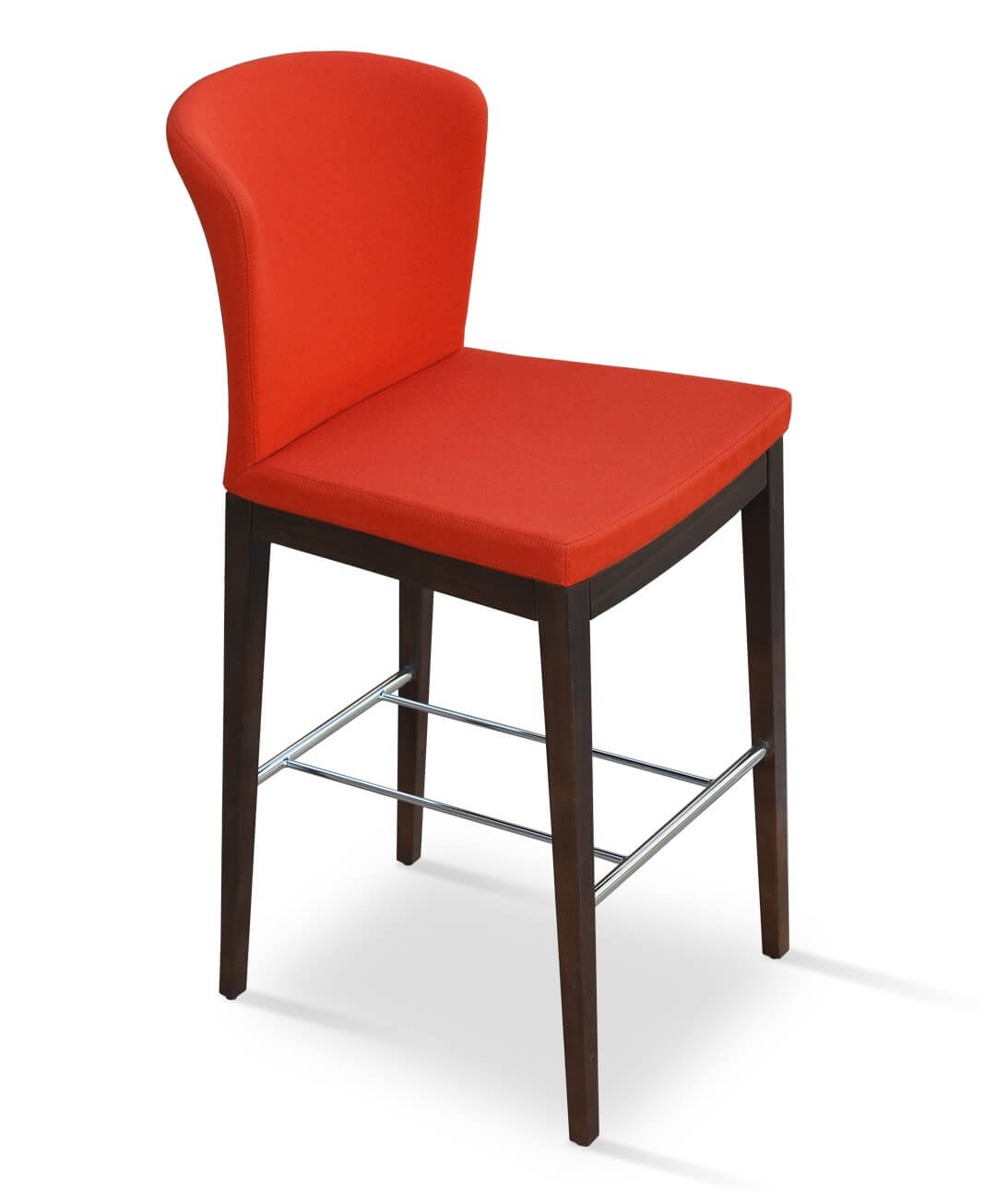 Capri Bar Stool w/Wood Base