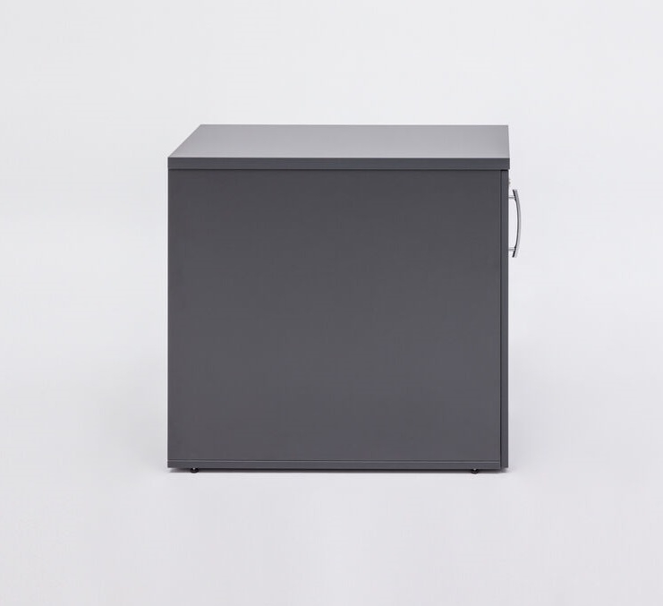 Standard Office W29.1" Lockable Cargo Pedestal w/Pencil Tray, Right Hand