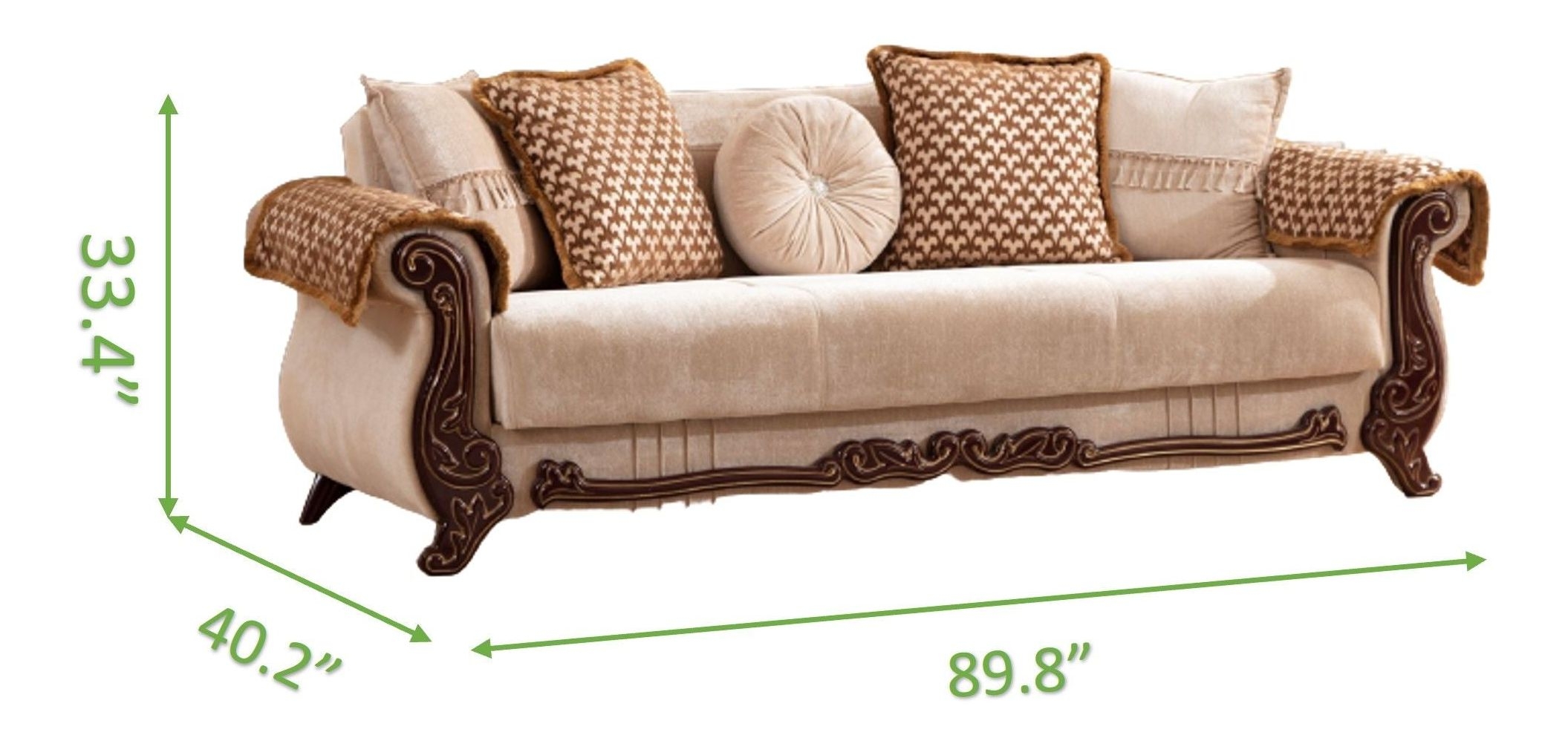 Carmen Fabric Living Room Set