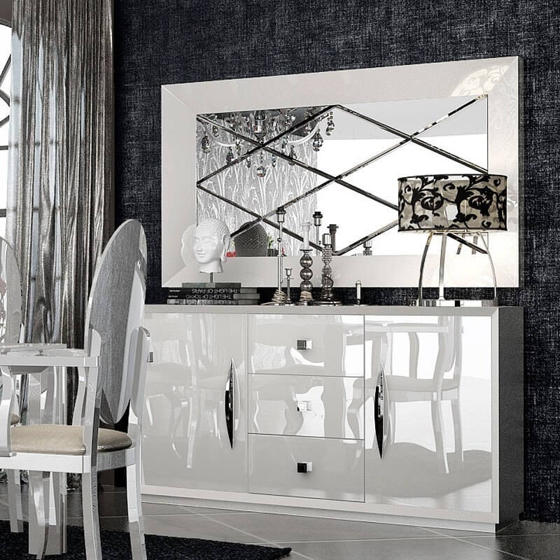 Carmen Modern Wood Buffet by Franco Furniture