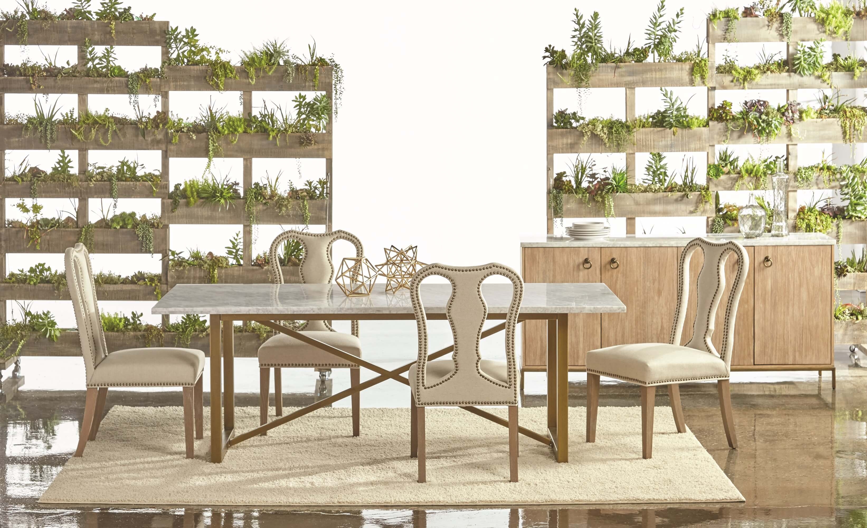 Carrera Marble Dining Table