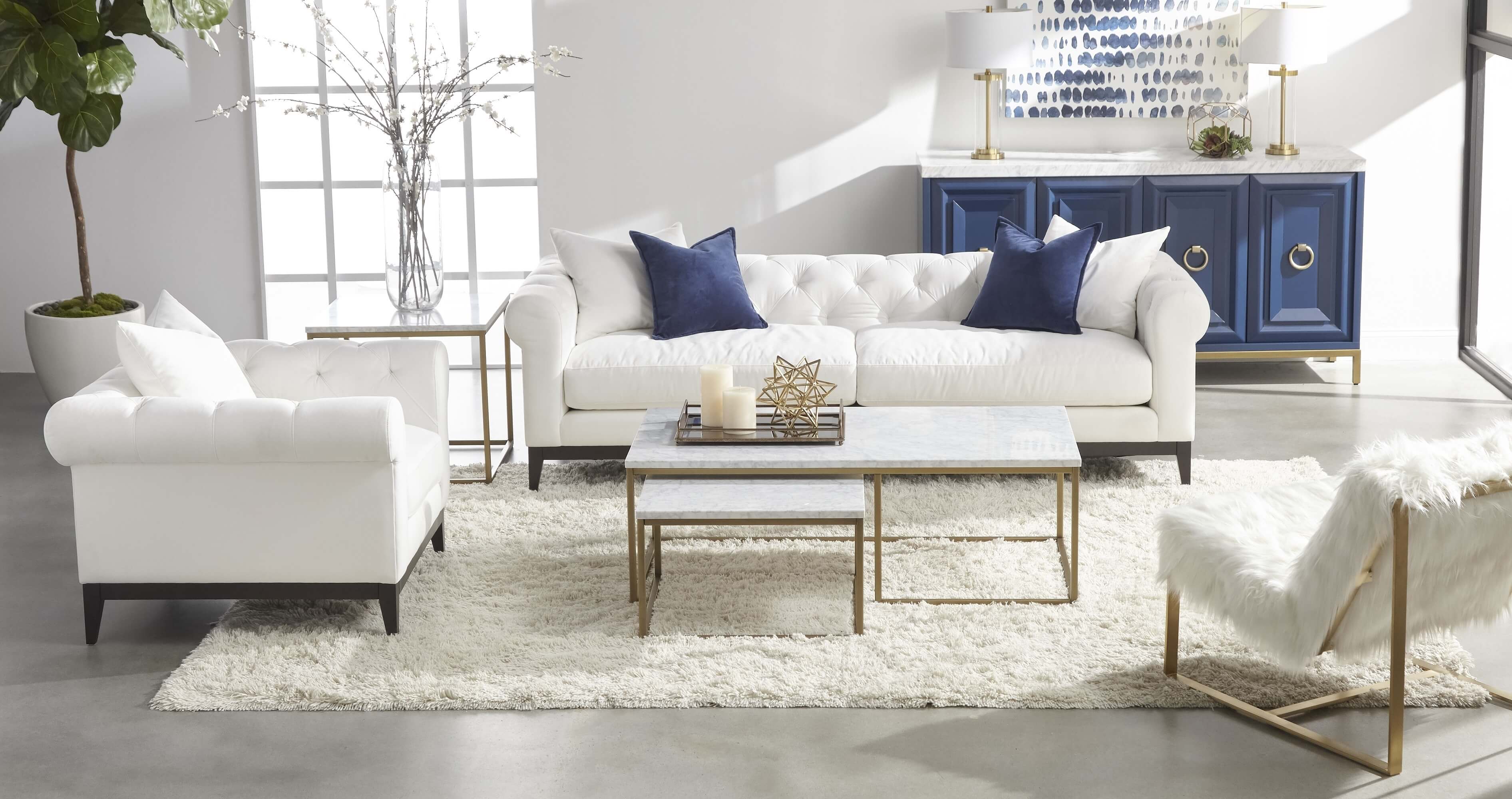 Carrera Nesting Coffee Table