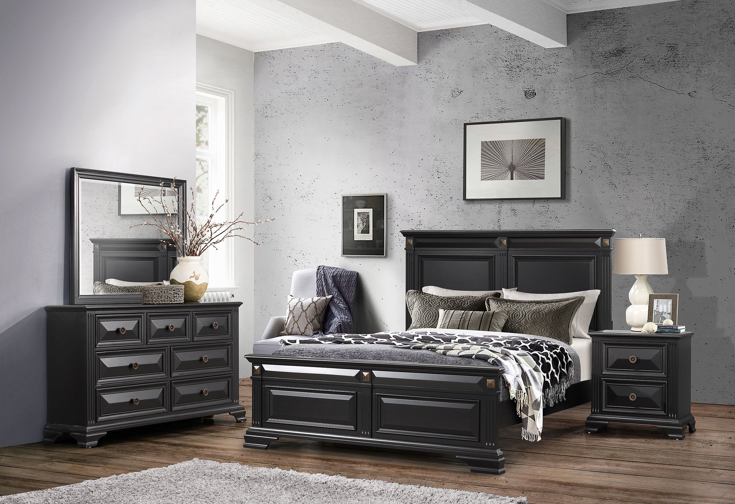 Carter 7-Drawer Wood Veneer Dresser