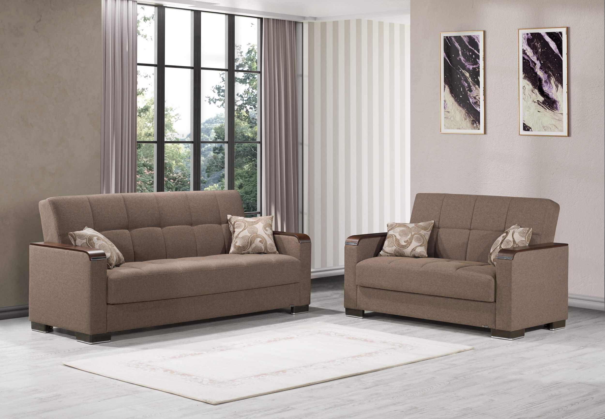 Armada X Fabric Convertible Sofabed