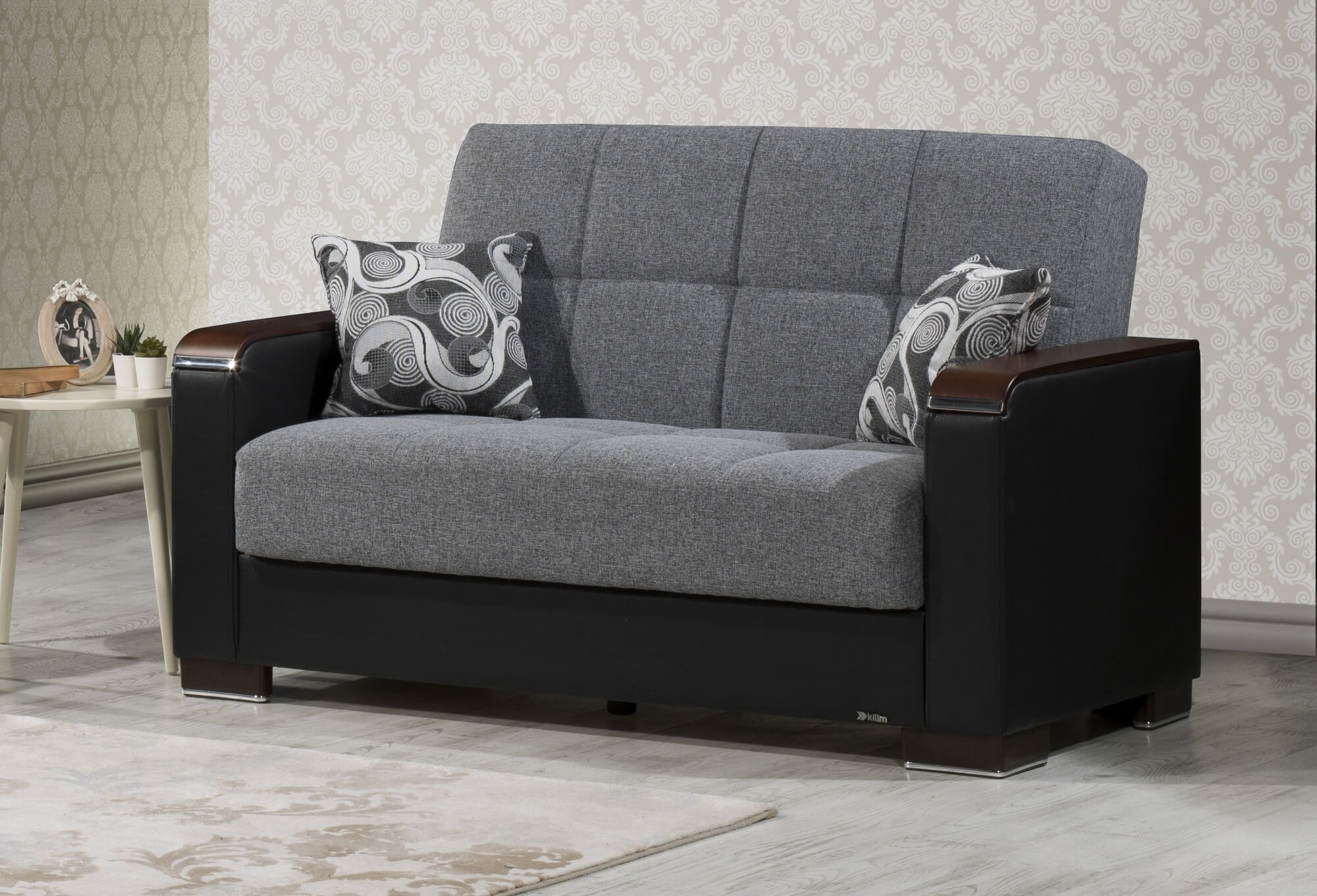 Armada X Fabric/PU Living Room Set