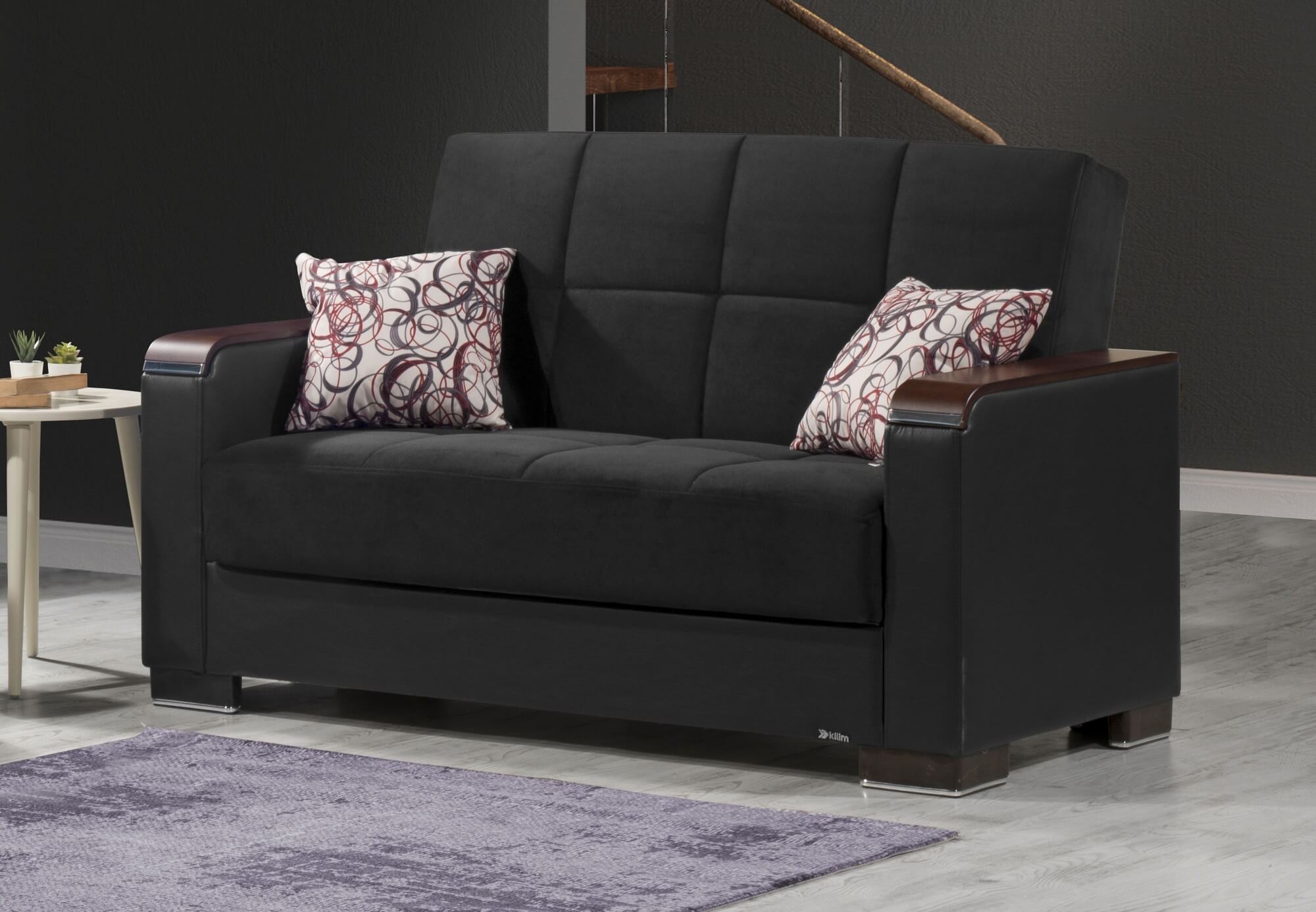 Armada X Fabric/PU Living Room Set