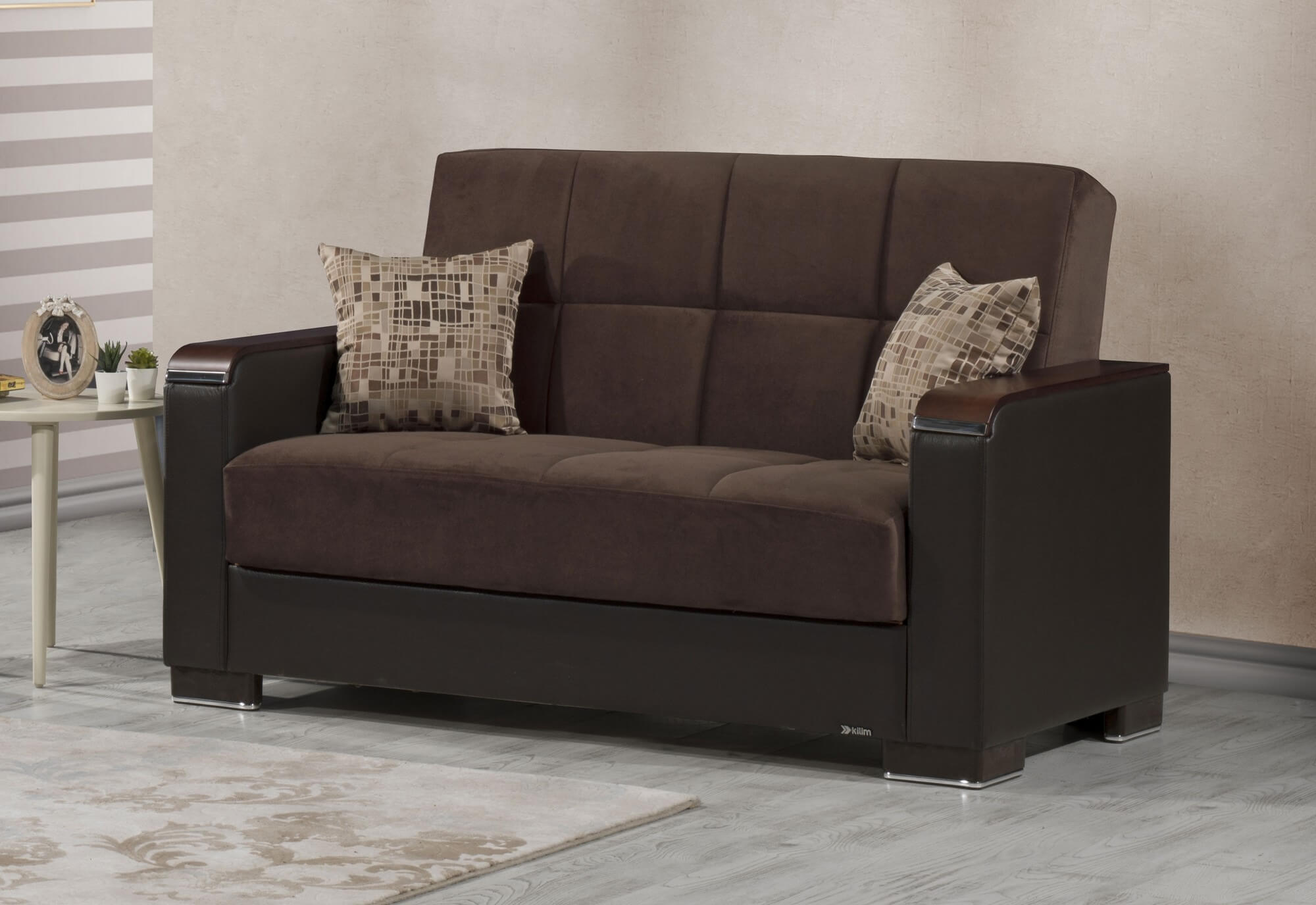 Armada X Fabric/PU Living Room Set