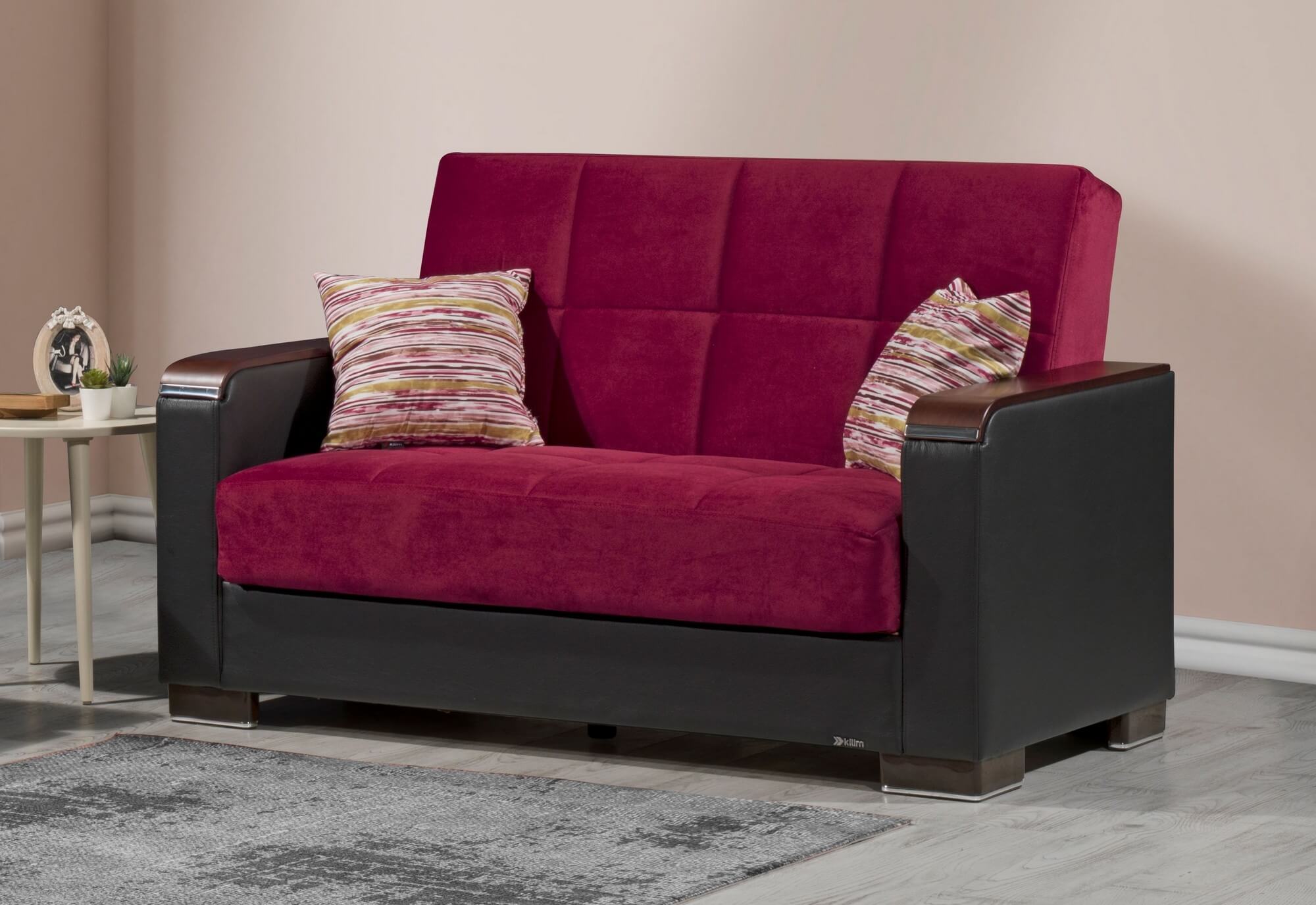 Armada X Fabric/PU Living Room Set