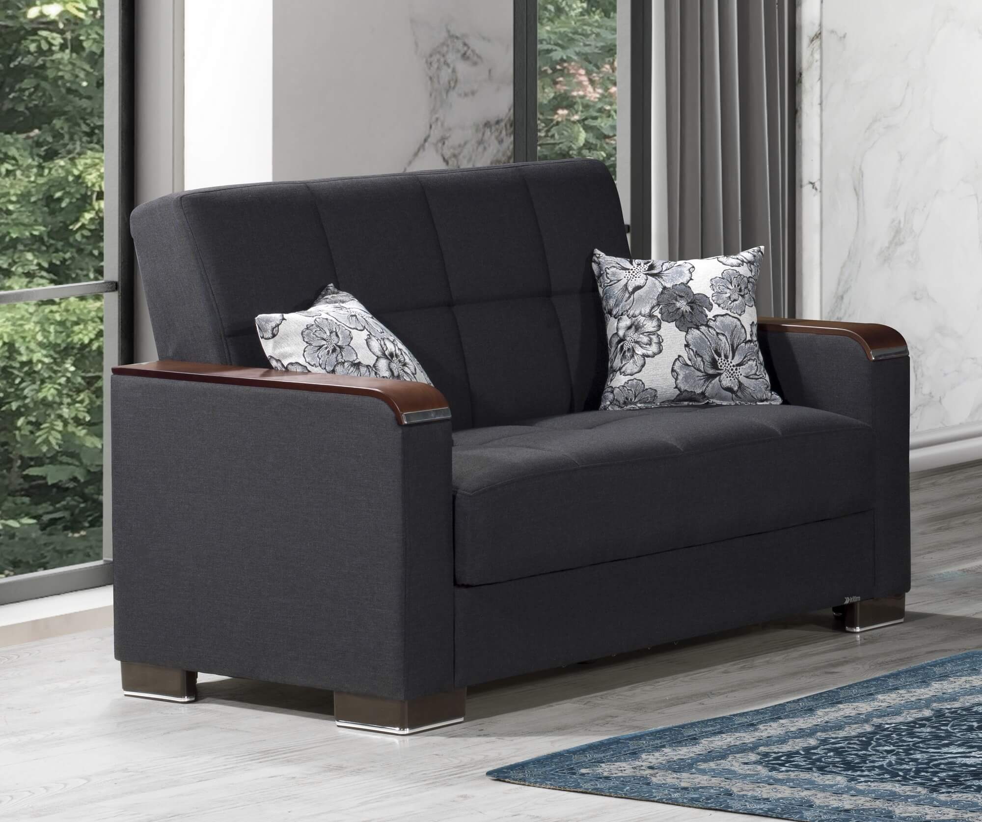Armada X Fabric/PU Living Room Set