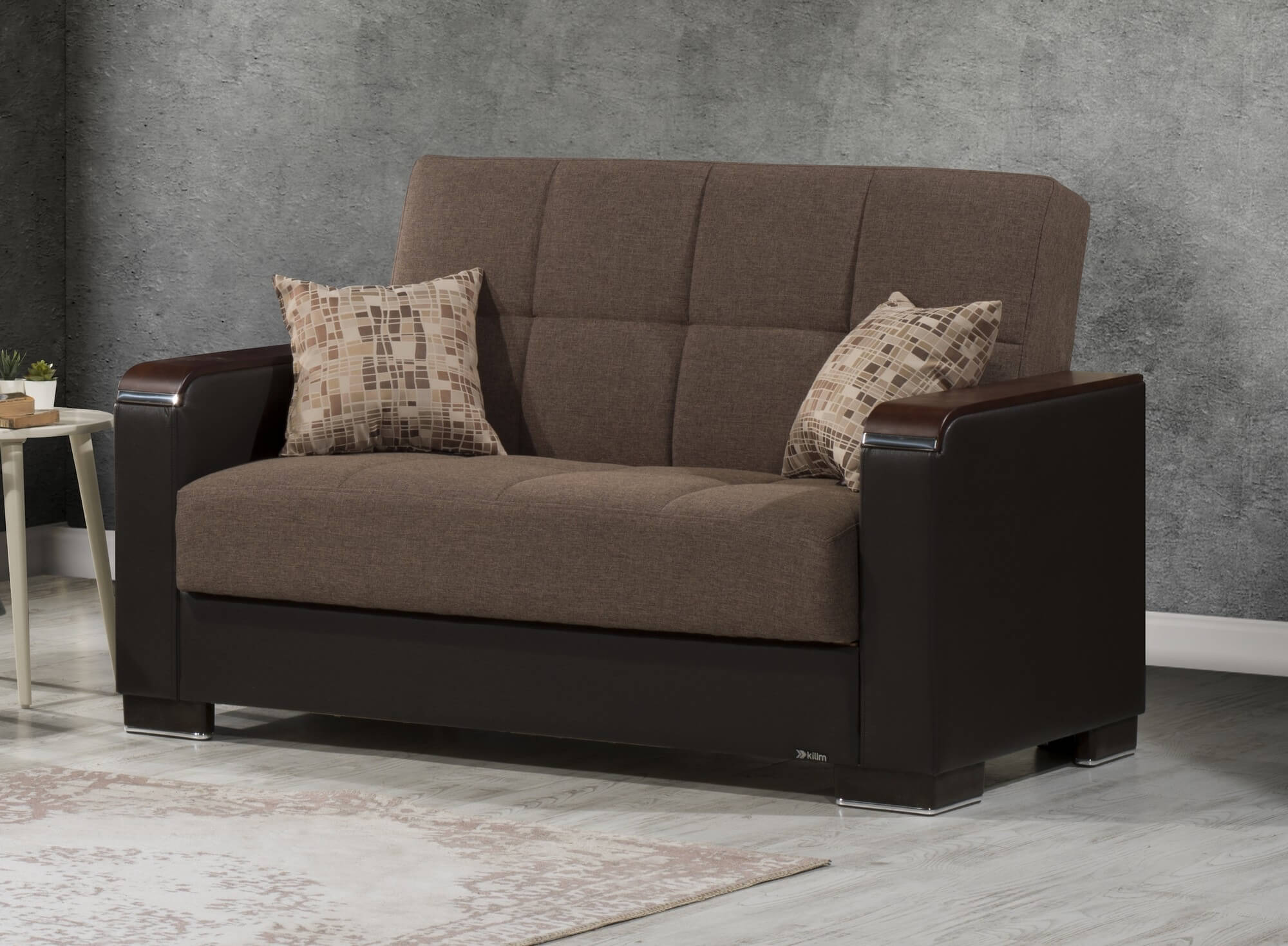 Armada X Fabric/PU Living Room Set