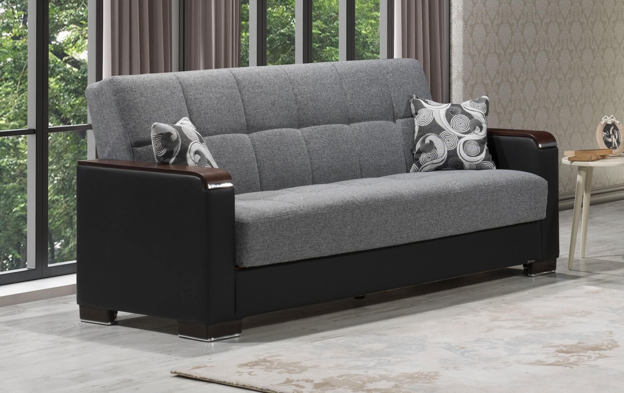 Armada X Fabric/PU Living Room Set