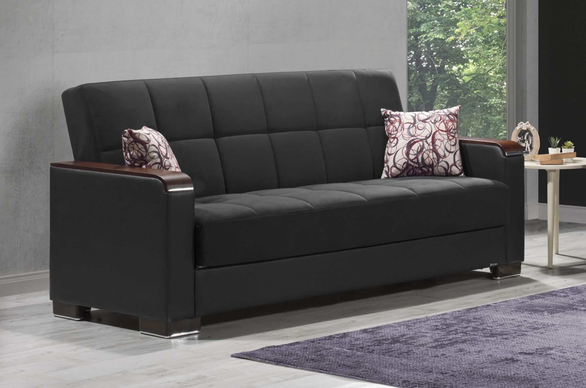 Armada X Fabric/PU Living Room Set