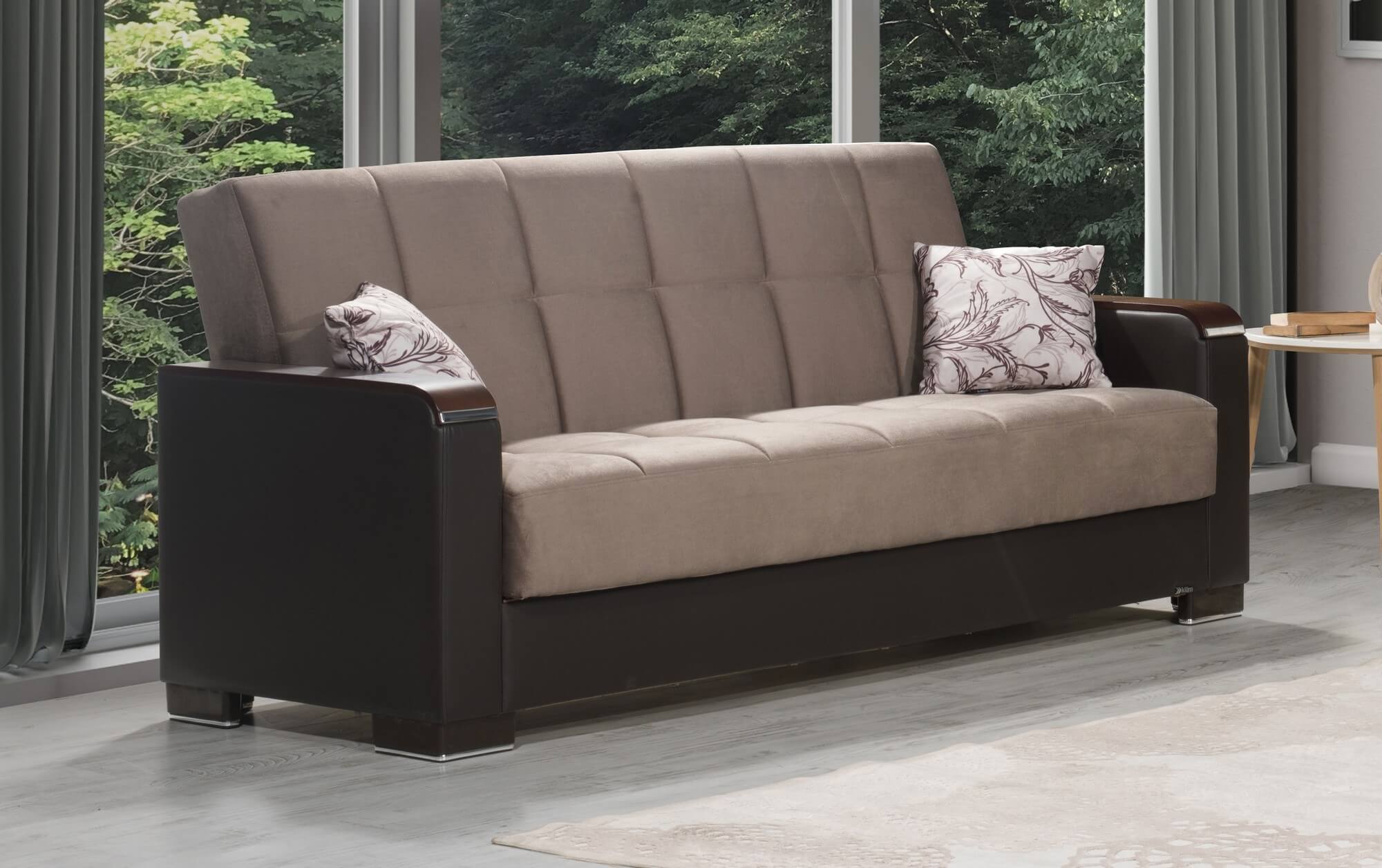 Armada X Fabric/PU Living Room Set