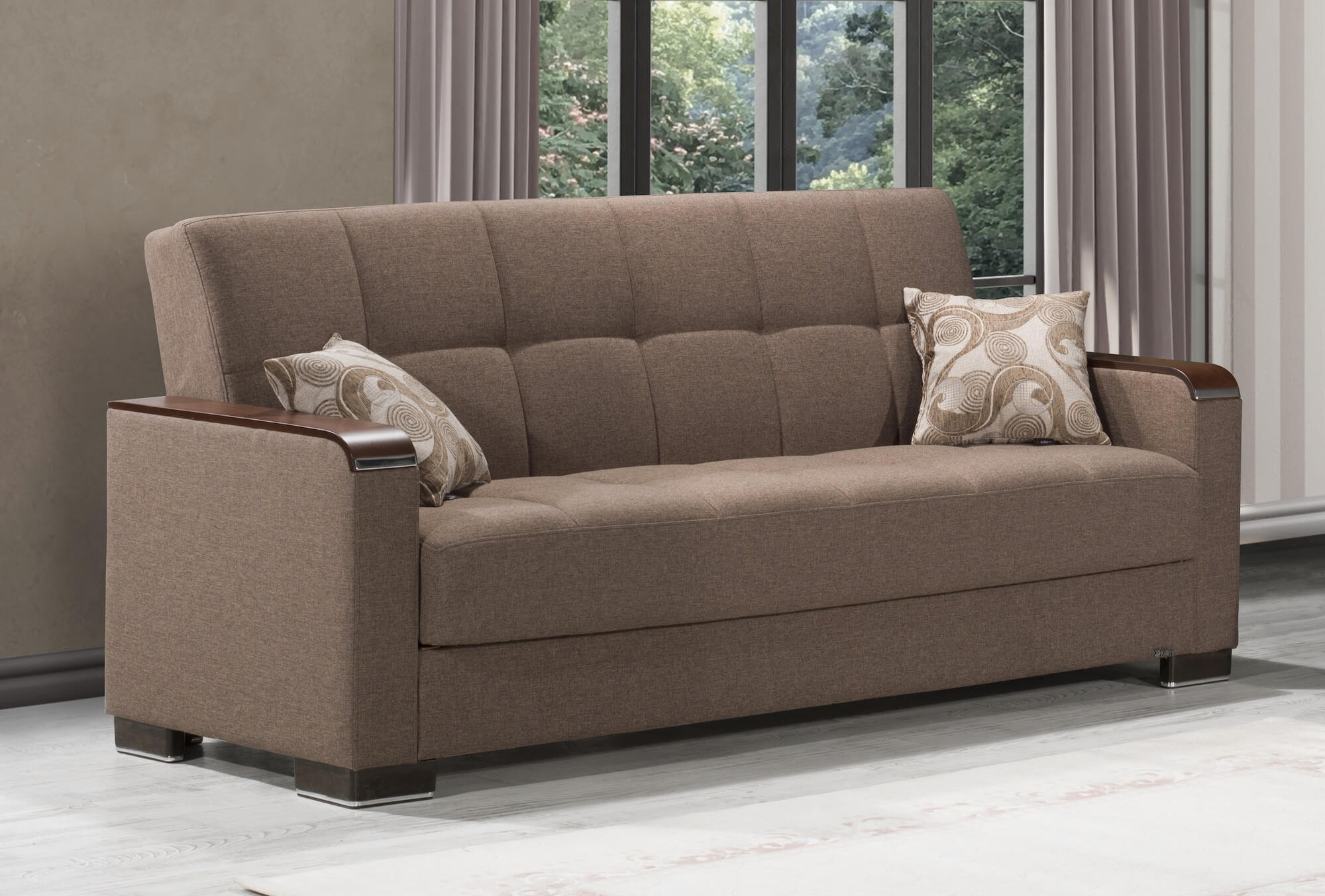 Armada X Fabric/PU Living Room Set