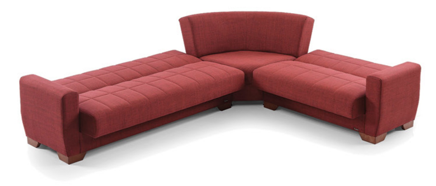 Barato Large L-Shaped Sectional Sofa with Channel Tufting and Plaid Pillows, Compostion 1
