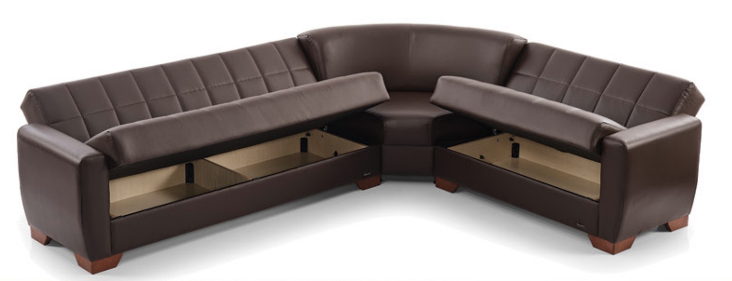Barato Large L-Shaped Sectional Sofa with Channel Tufting and Plaid Pillows, Compostion 1