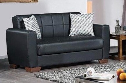 Barato PU Convertible Loveseat