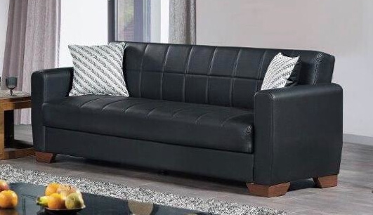 Barato PU Convertible Sofa Bed