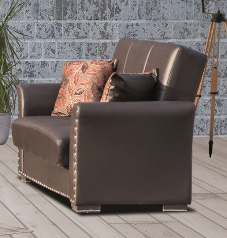 Diva PU Convertible Loveseat