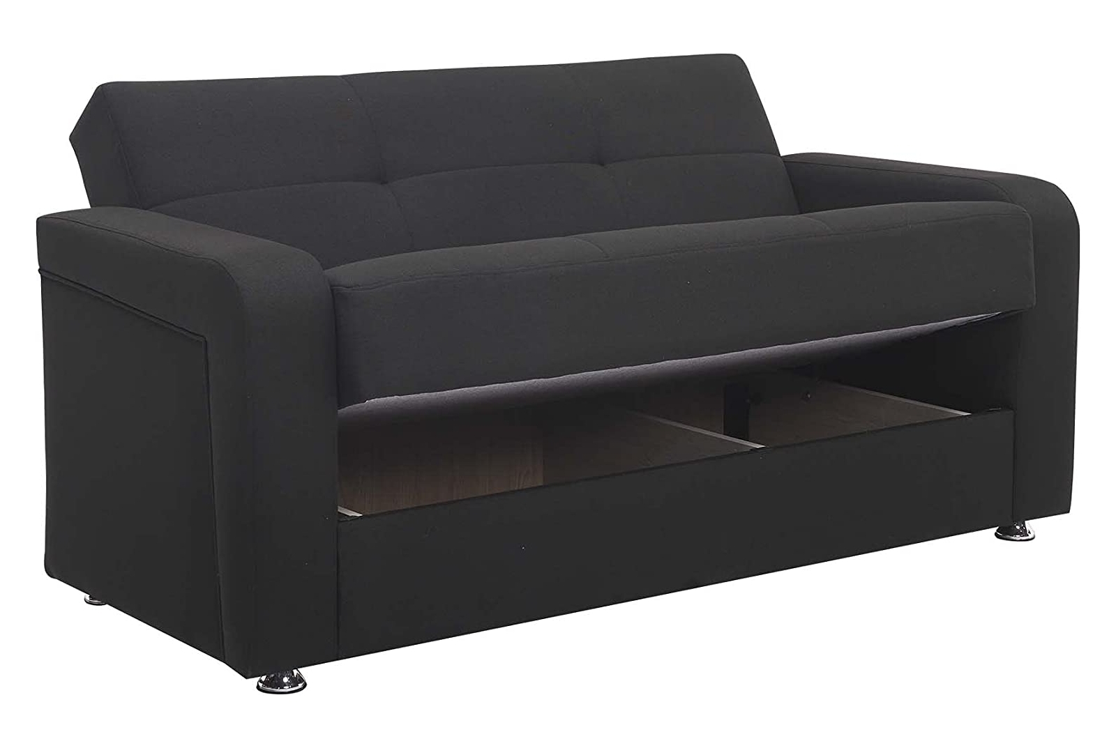 Harmony Fabric Convertible Loveseat