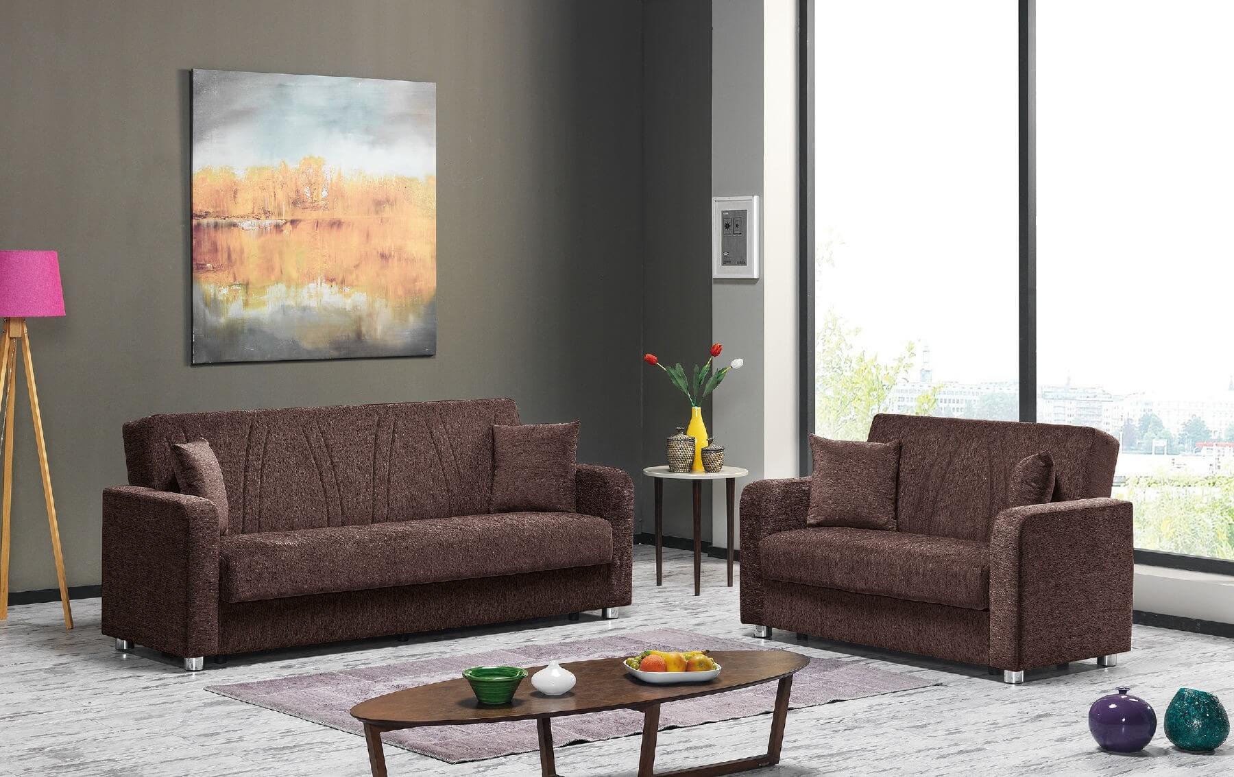 Joker Elegance Fabric Living Room Set