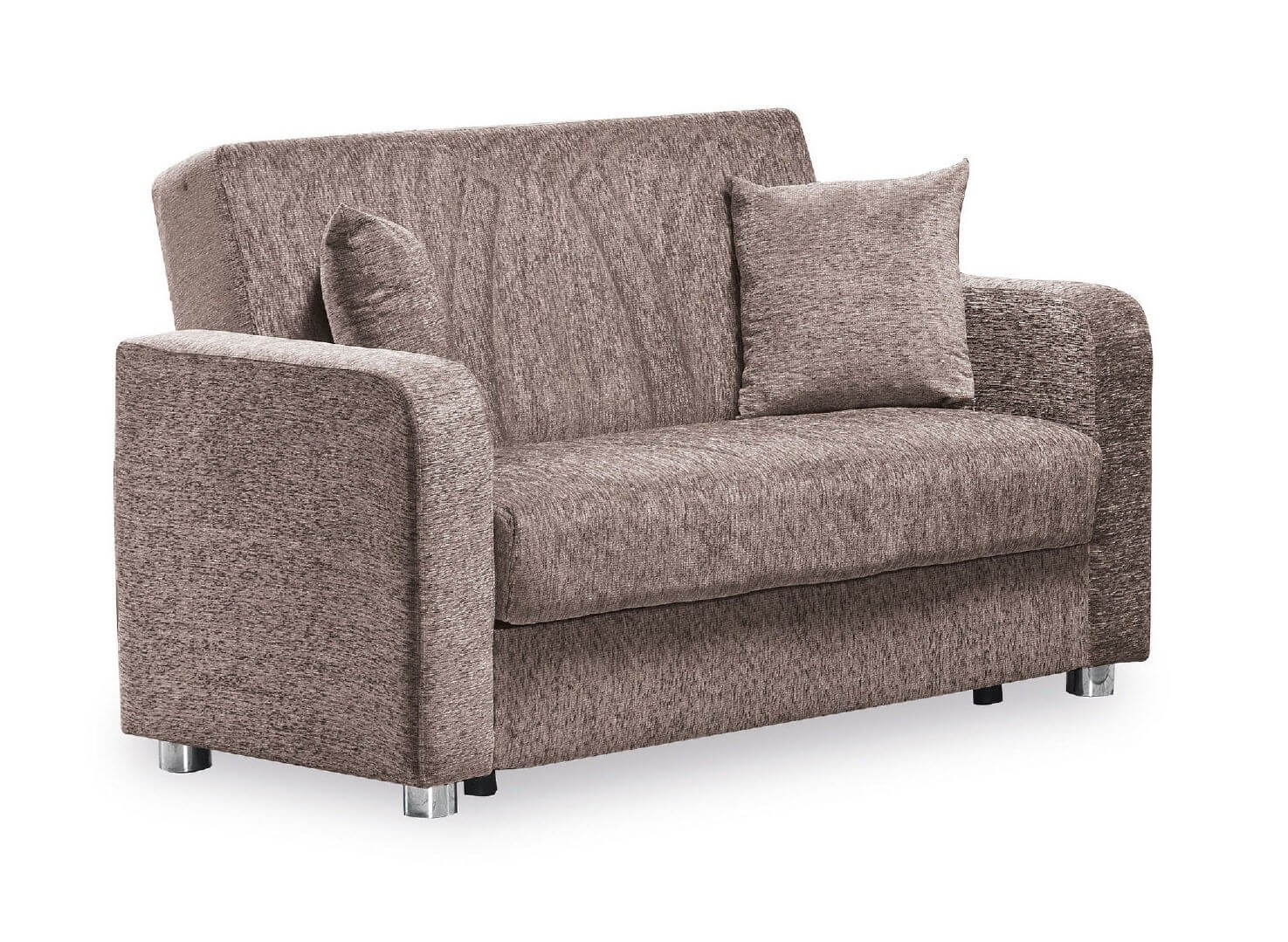 Joker Elegance Fabric Convertible Loveseat - Thumbnail 4