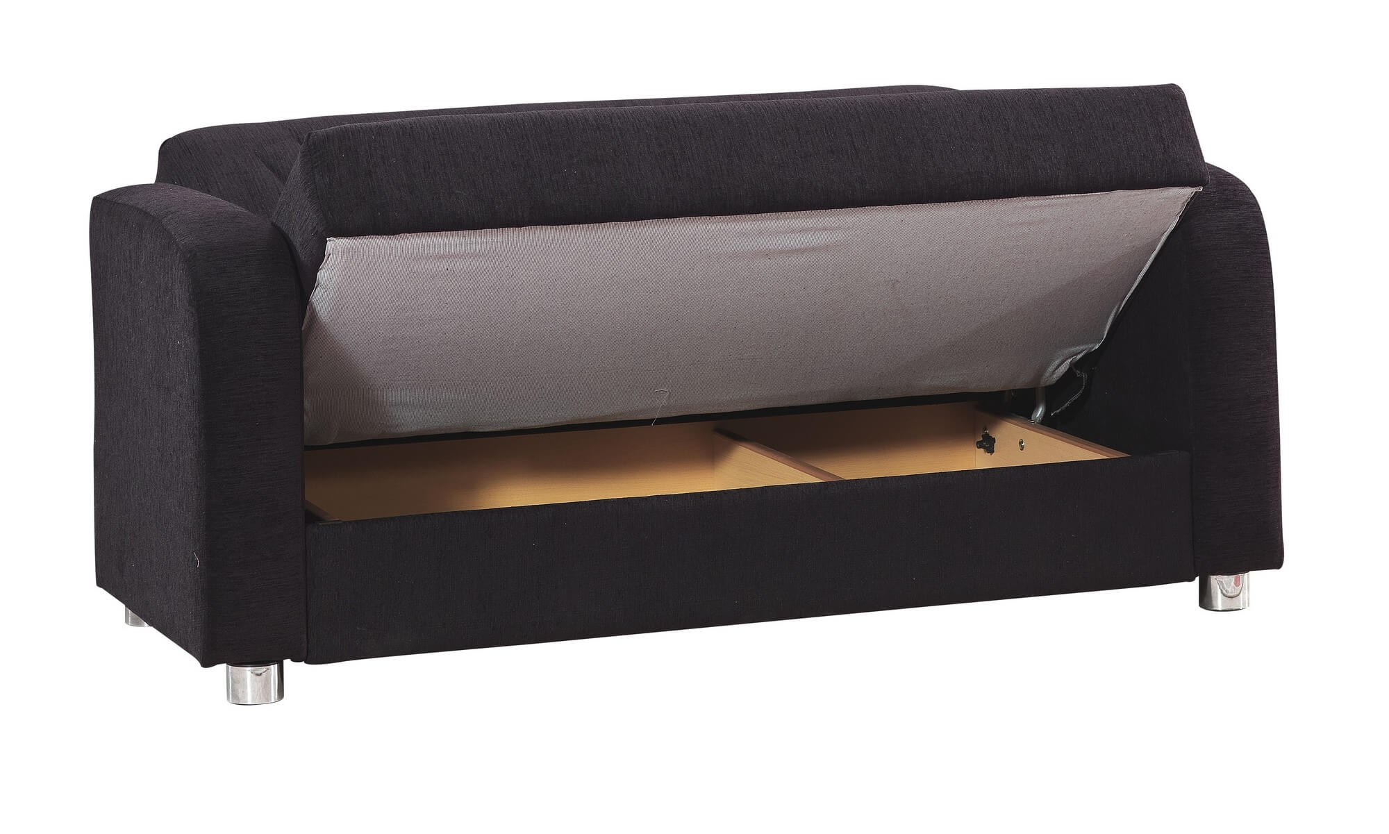 Joker Elegance Fabric Convertible Loveseat