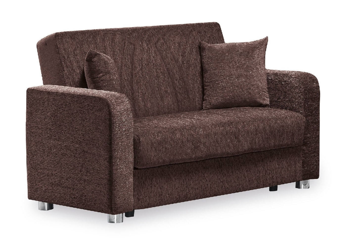 Joker Elegance Fabric Convertible Loveseat