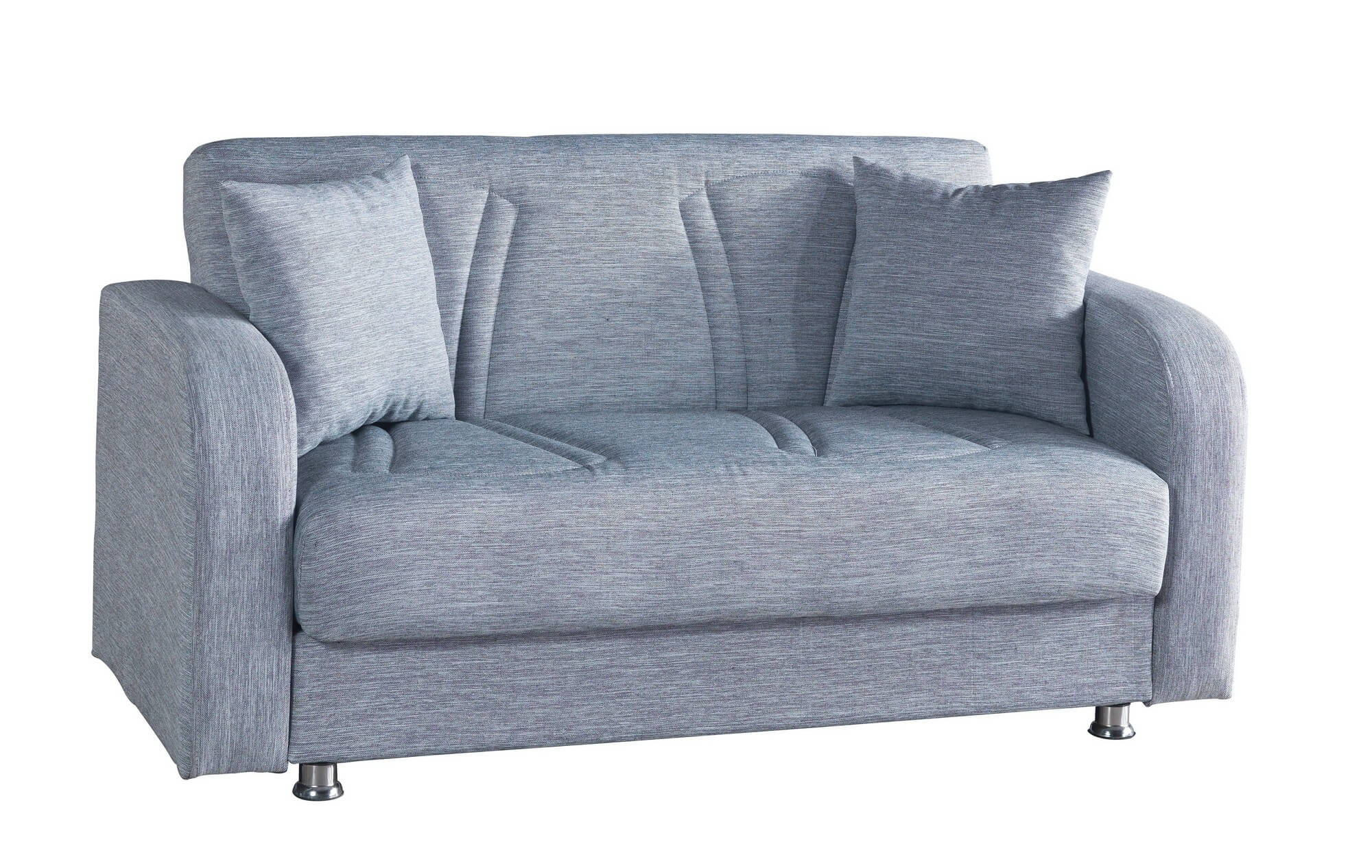 Joker Elegance Fabric Convertible Loveseat - Thumbnail 5