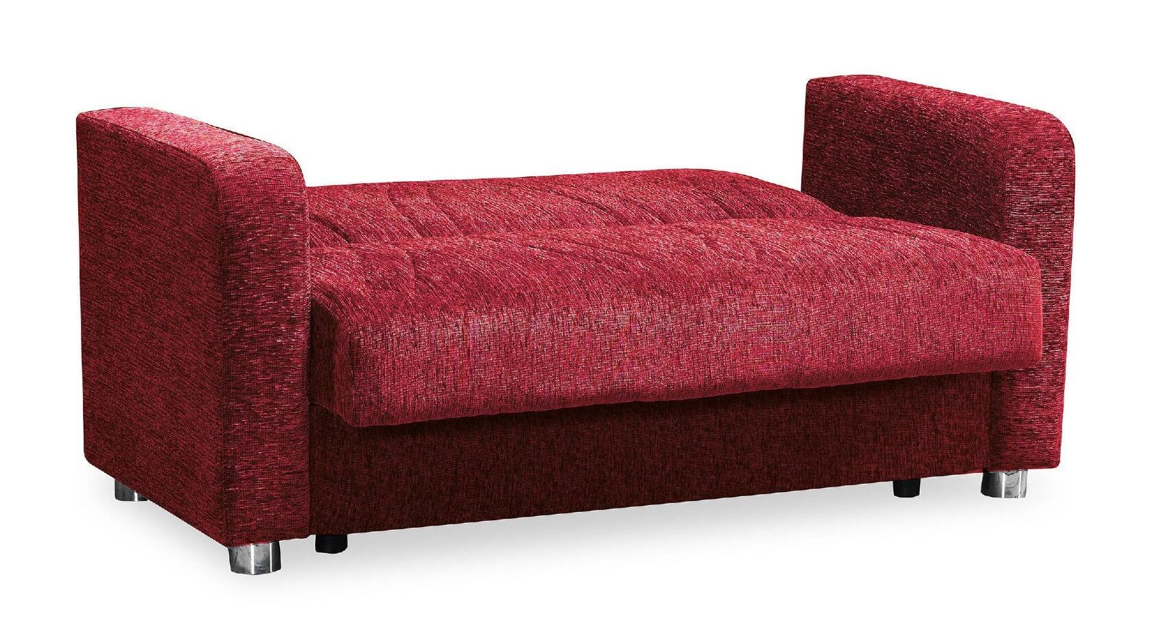 Joker Elegance Fabric Convertible Loveseat