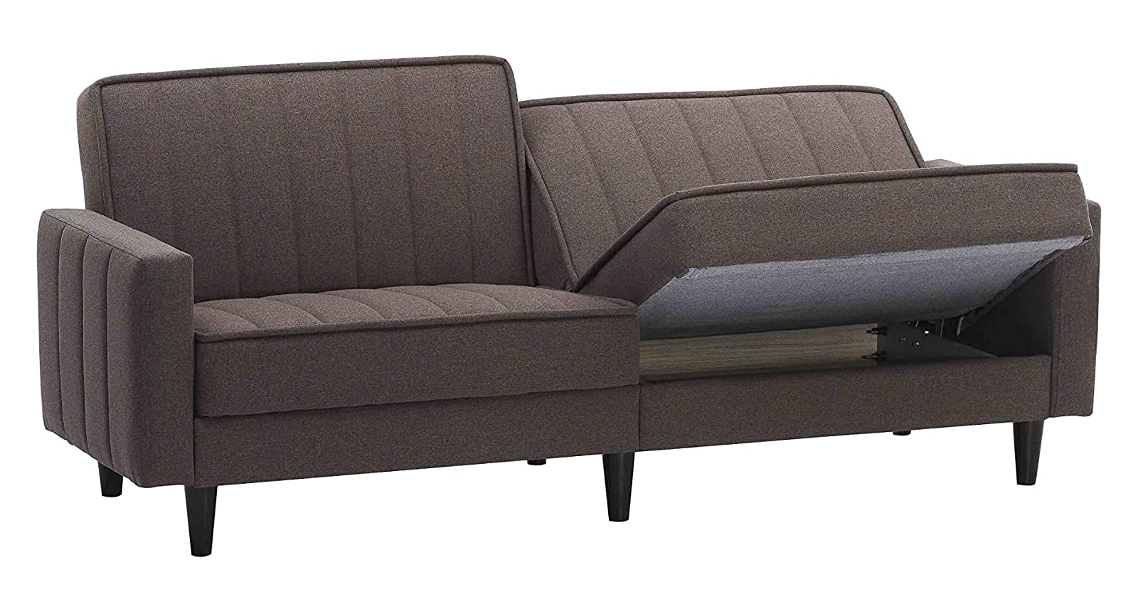 Leo Fabric/PU Convertible Sofabed