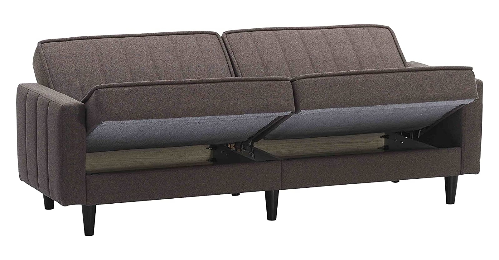 Leo Fabric/PU Convertible Sofabed