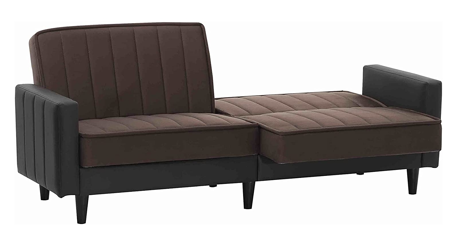 Leo Fabric/PU Convertible Sofabed