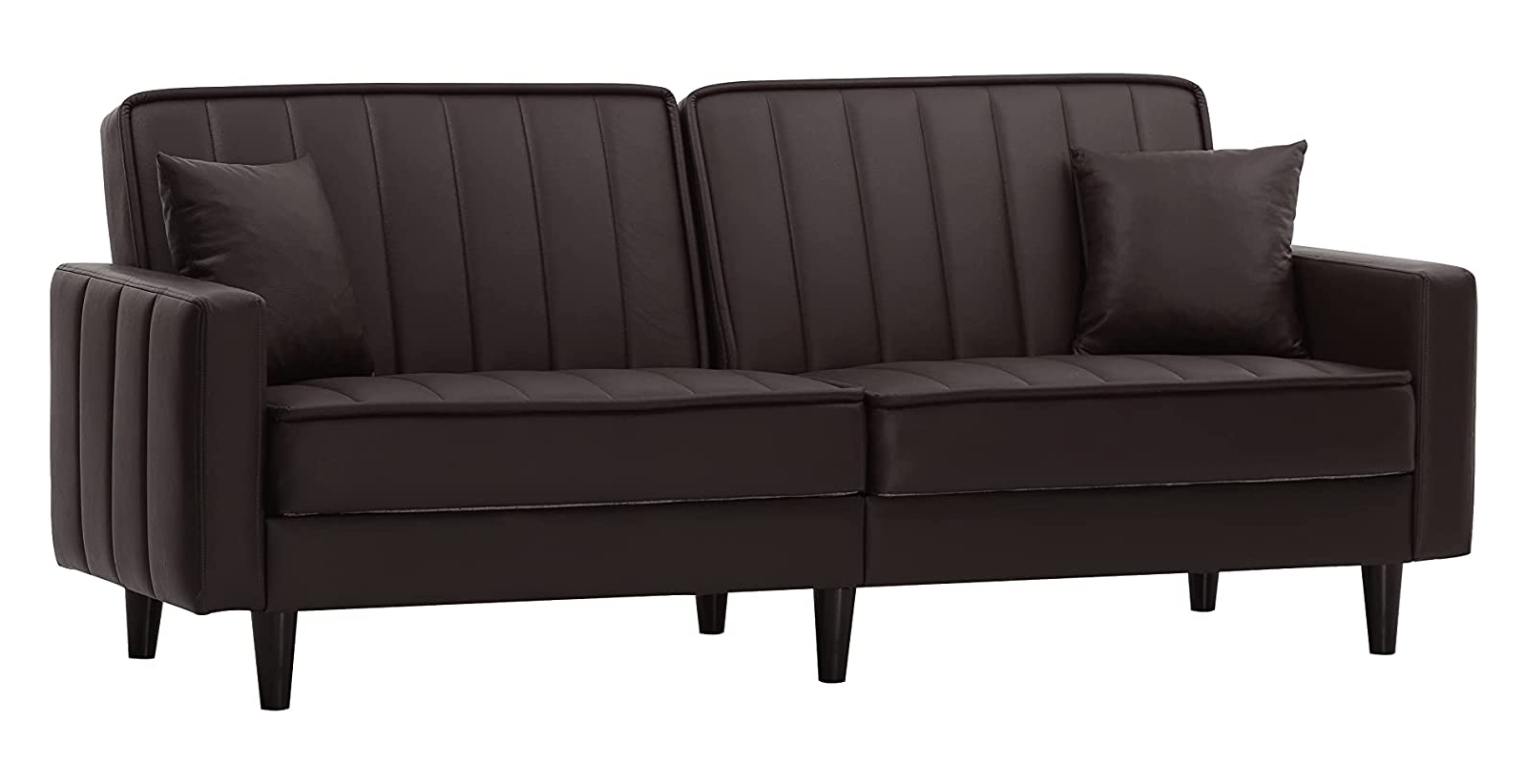Leo Fabric/PU Convertible Sofabed